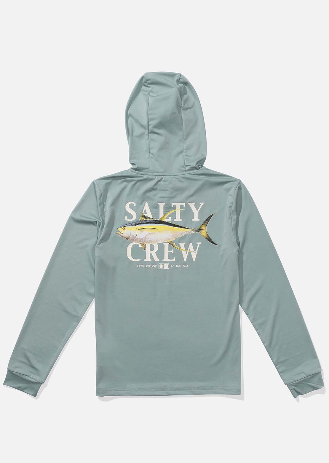Salty Crew Junior Yellowfin Sunshirt Hood