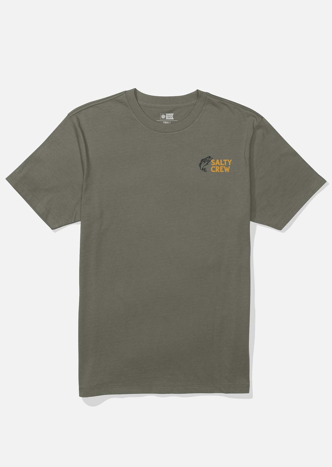 Salty Crew Men's Bait Shop T-Shirt Dusty Olive