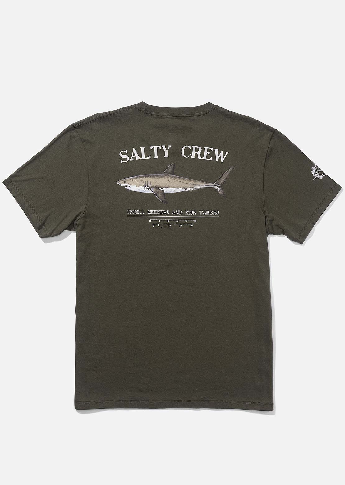 Salty Crew Men&#39;s Bruce T-Shirt Dusty Olive