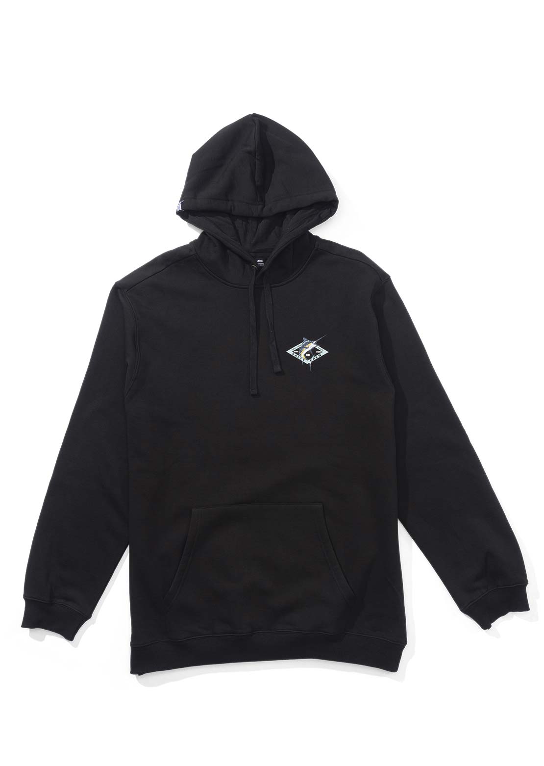 Salty Crew Men&#39;s Diamond Marlin Fleece Hood Black