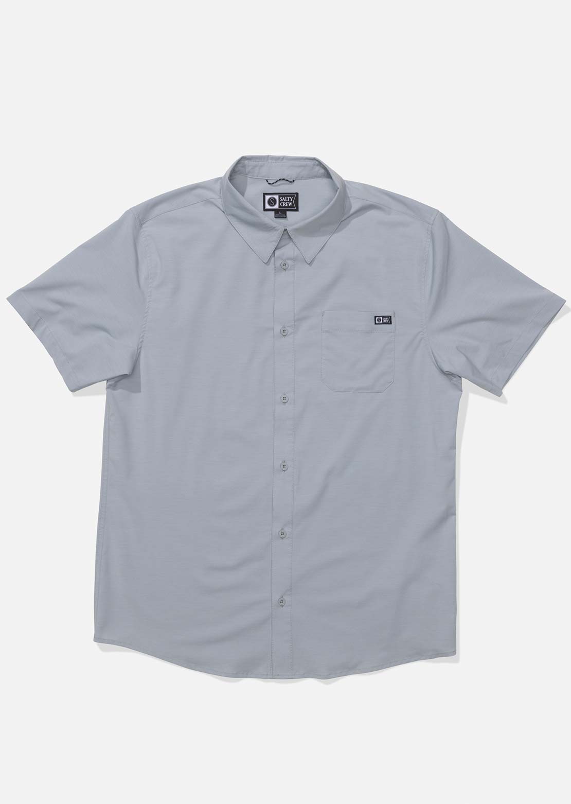 Salty Crew Men's Drifter UV Button Up Shirt Quarry