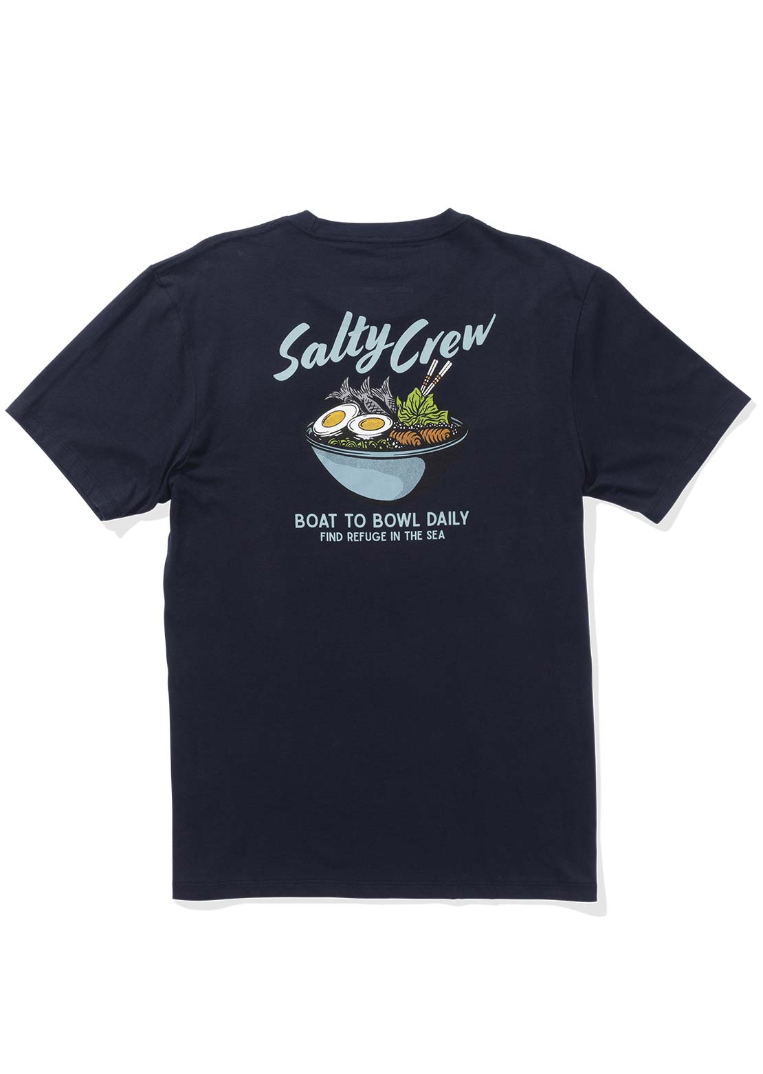 Salty Crew Men&#39;s Fish Bowl T-Shirt Navy