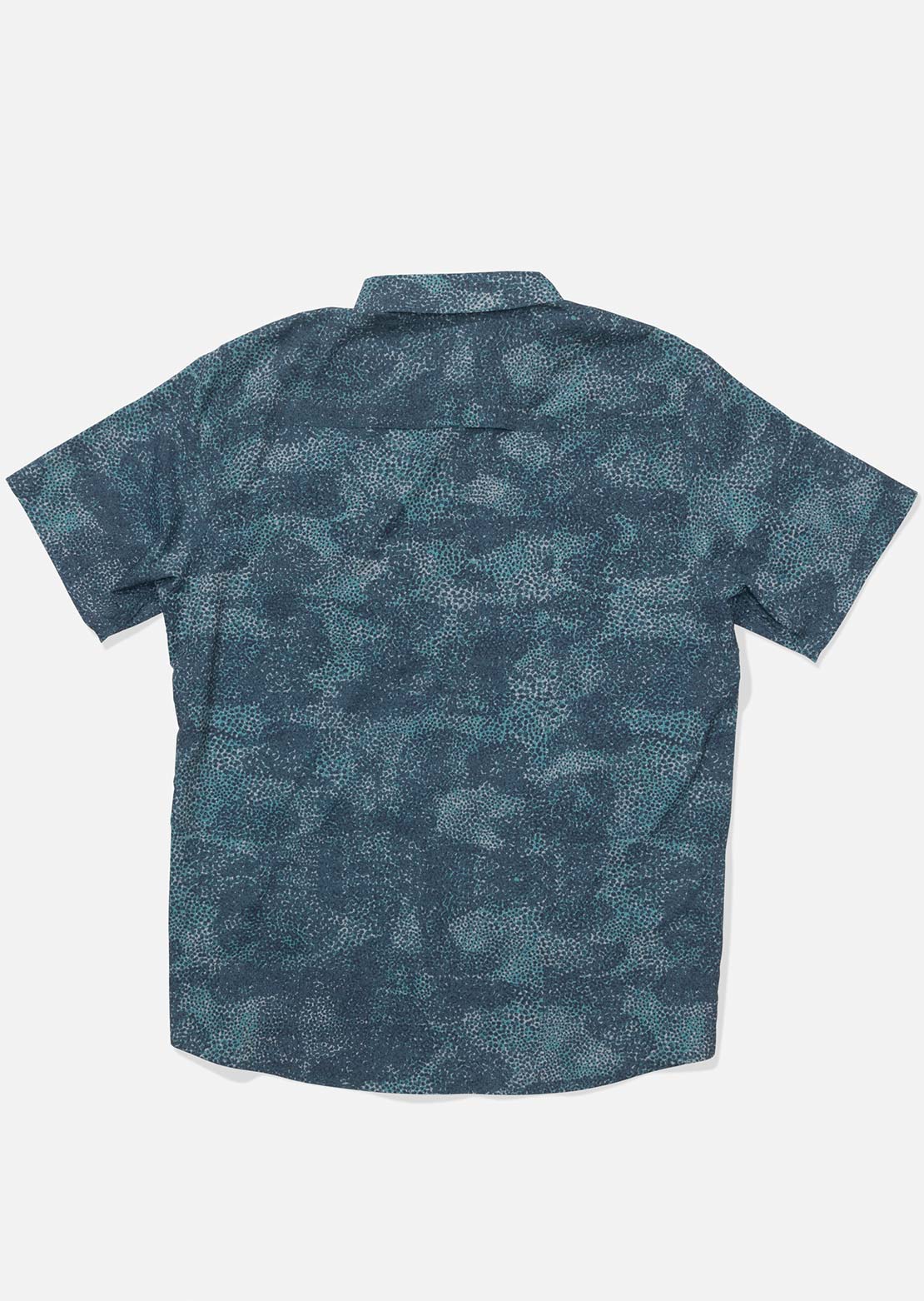 Salty Crew Men's Flagship UV Button Up Shirt Dark Navy