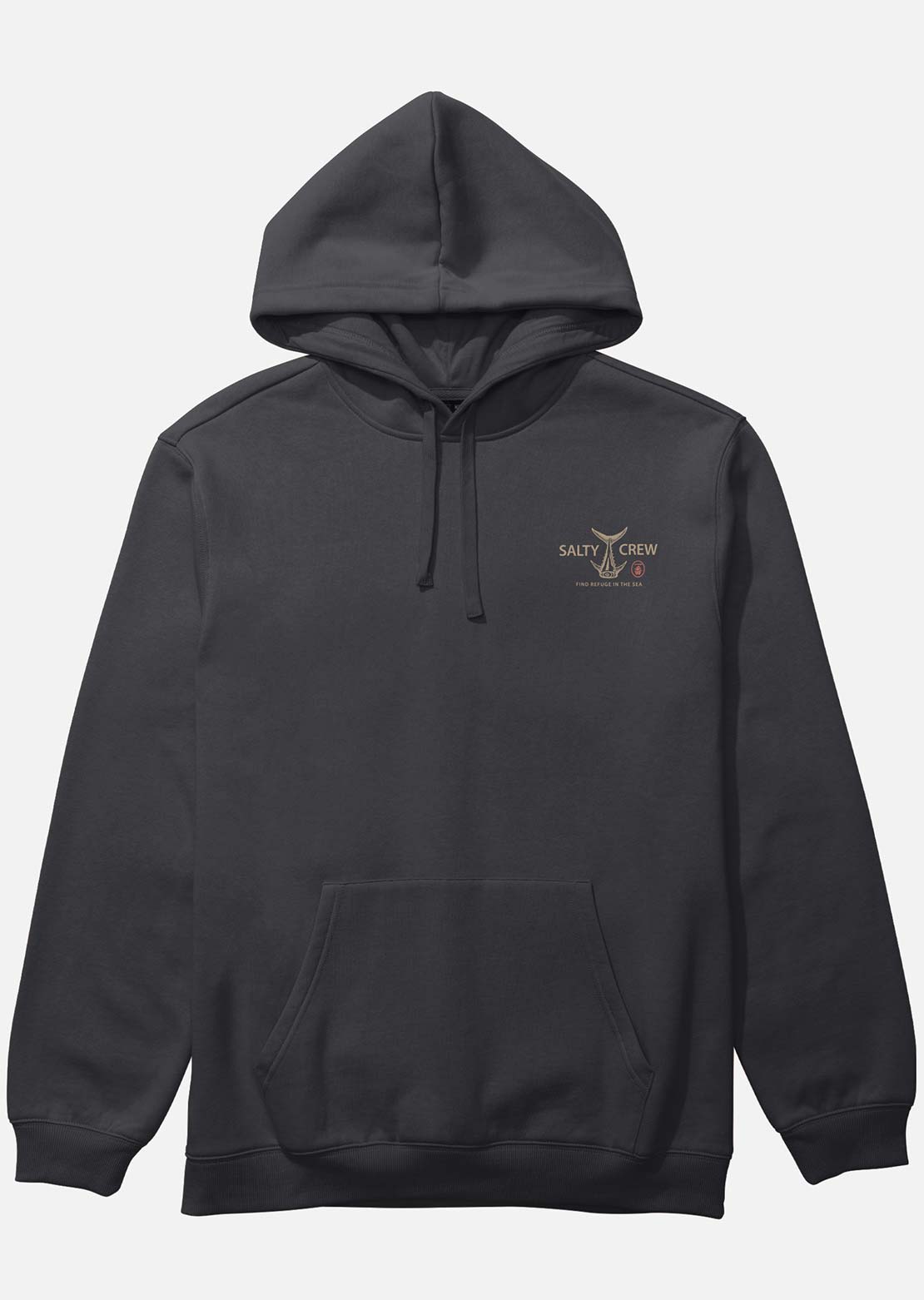 Salty Crew Men's Ichiban Fleece Hood Black