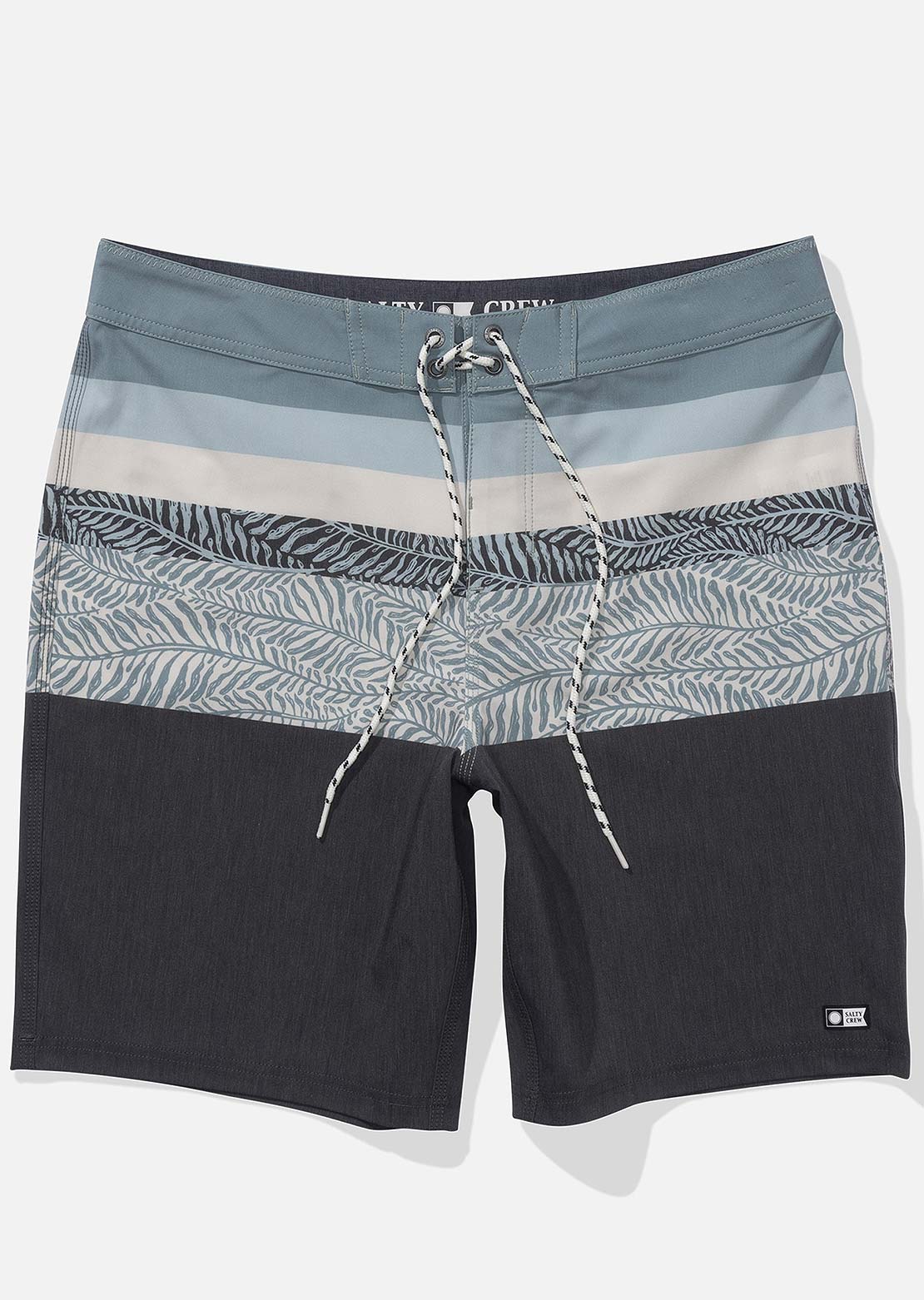 Salty Crew Men&#39;s Kelp Cruiser Boardshorts Coal