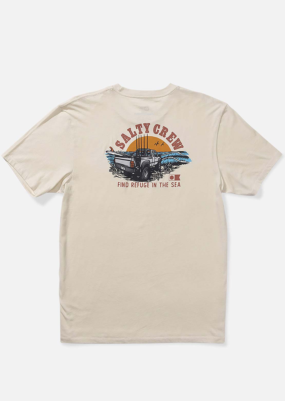 Salty Crew Men&#39;s Lifted T-Shirt Bone