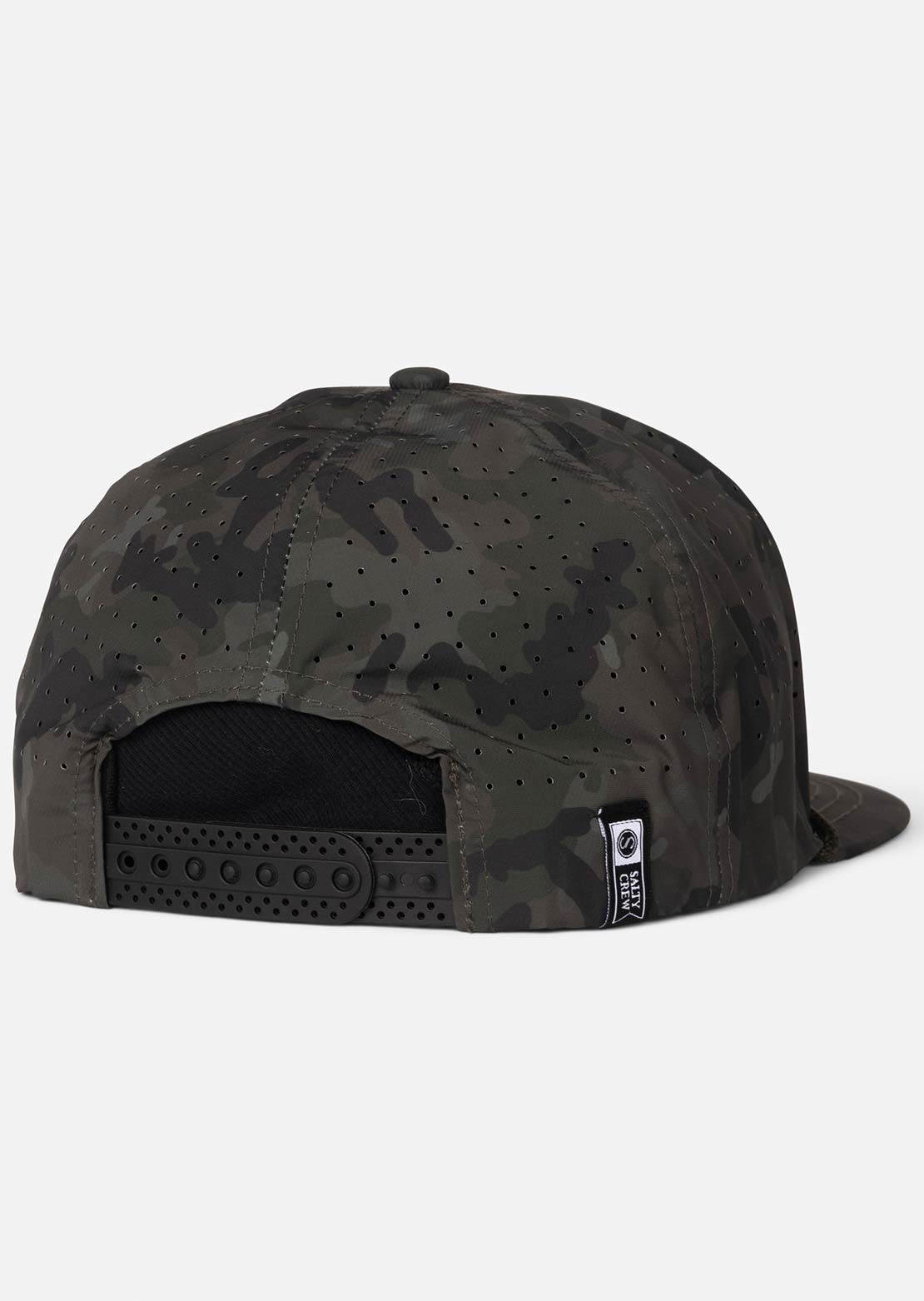 Salty Crew Men's Long Range Snapback Cap Camo