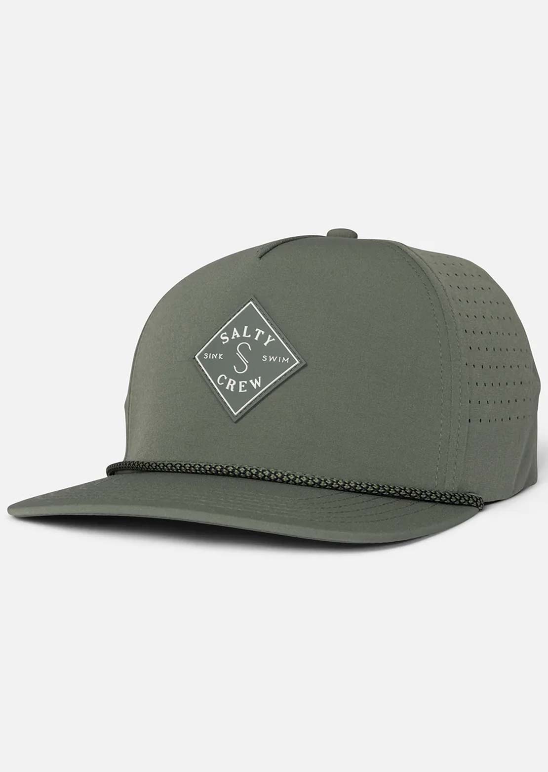 Salty Crew Men's Long Range Snapback Cap