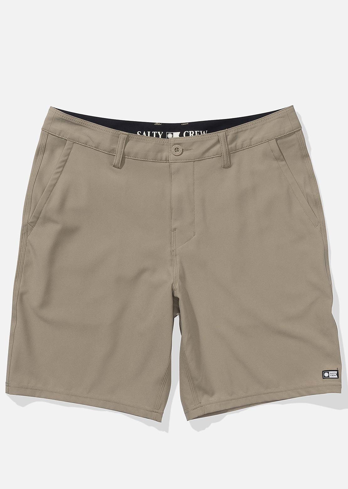 Salty Crew Men&#39;s Lowtide 20 Hybrid Shorts Khaki