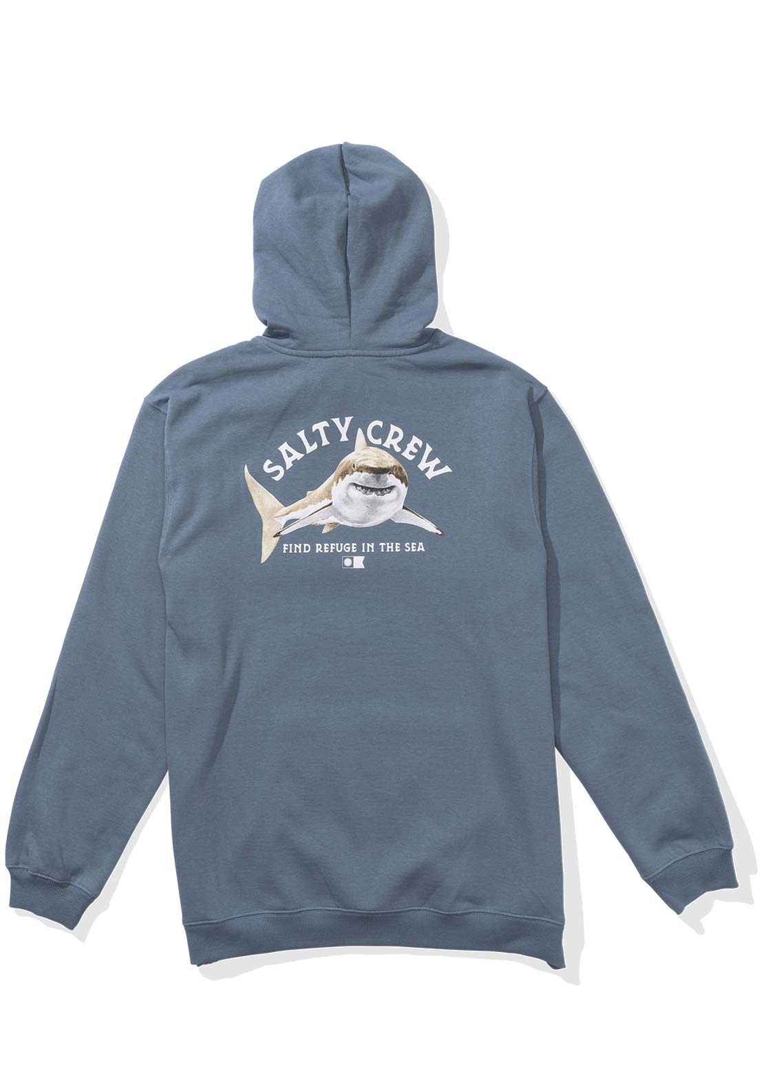 Salty Crew Men&#39;s Lurking Fleece Hood Slate