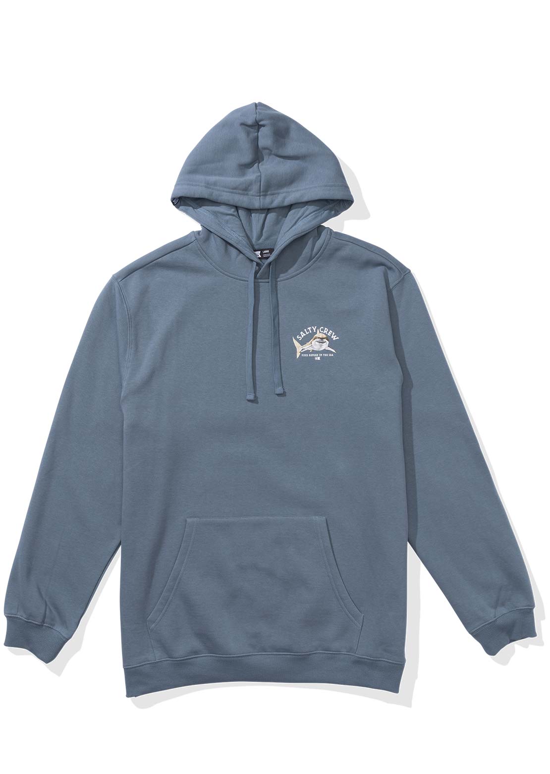 Salty Crew Men&#39;s Lurking Fleece Hood Slate