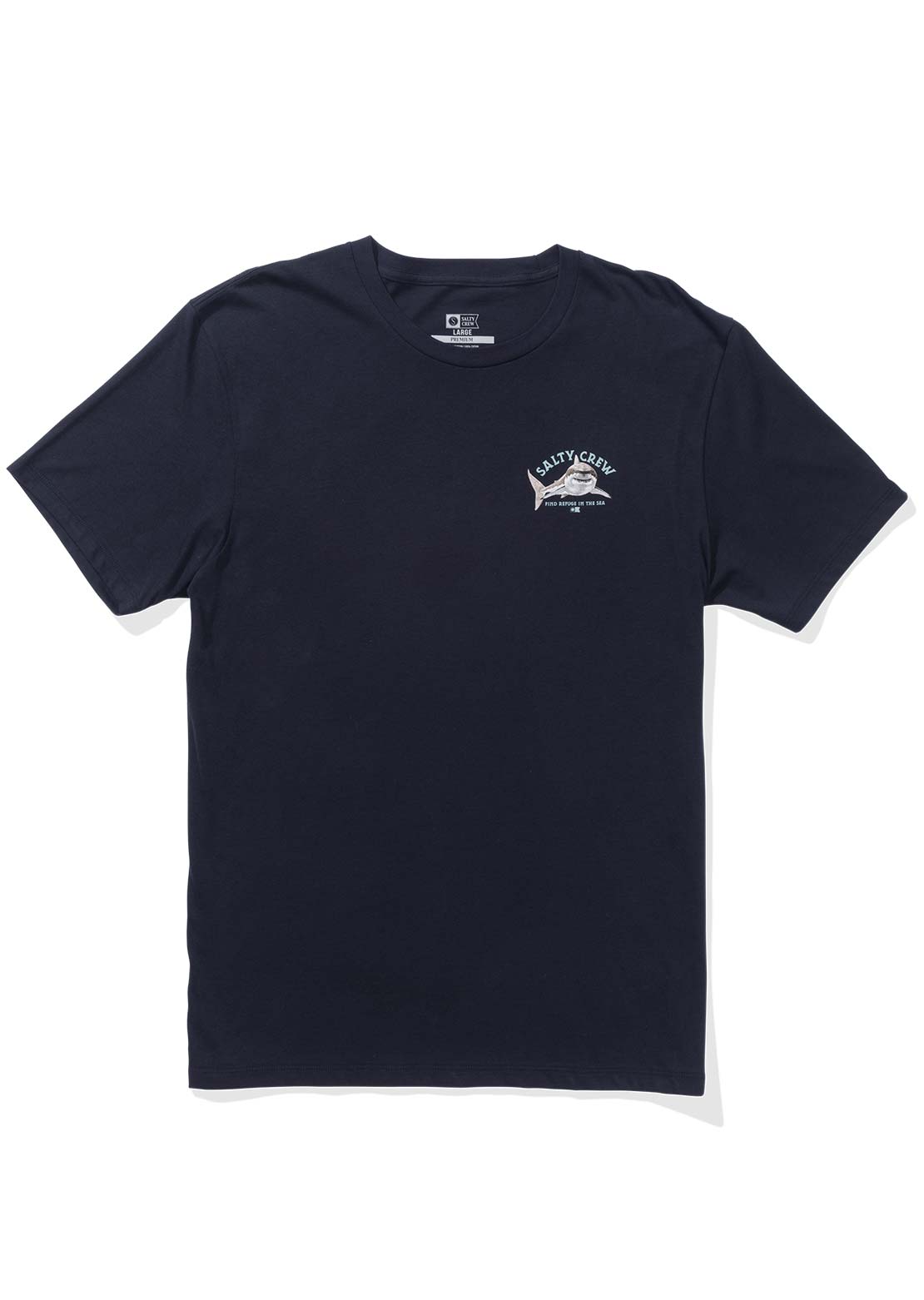 Salty Crew Men&#39;s Lurking T-Shirt Navy