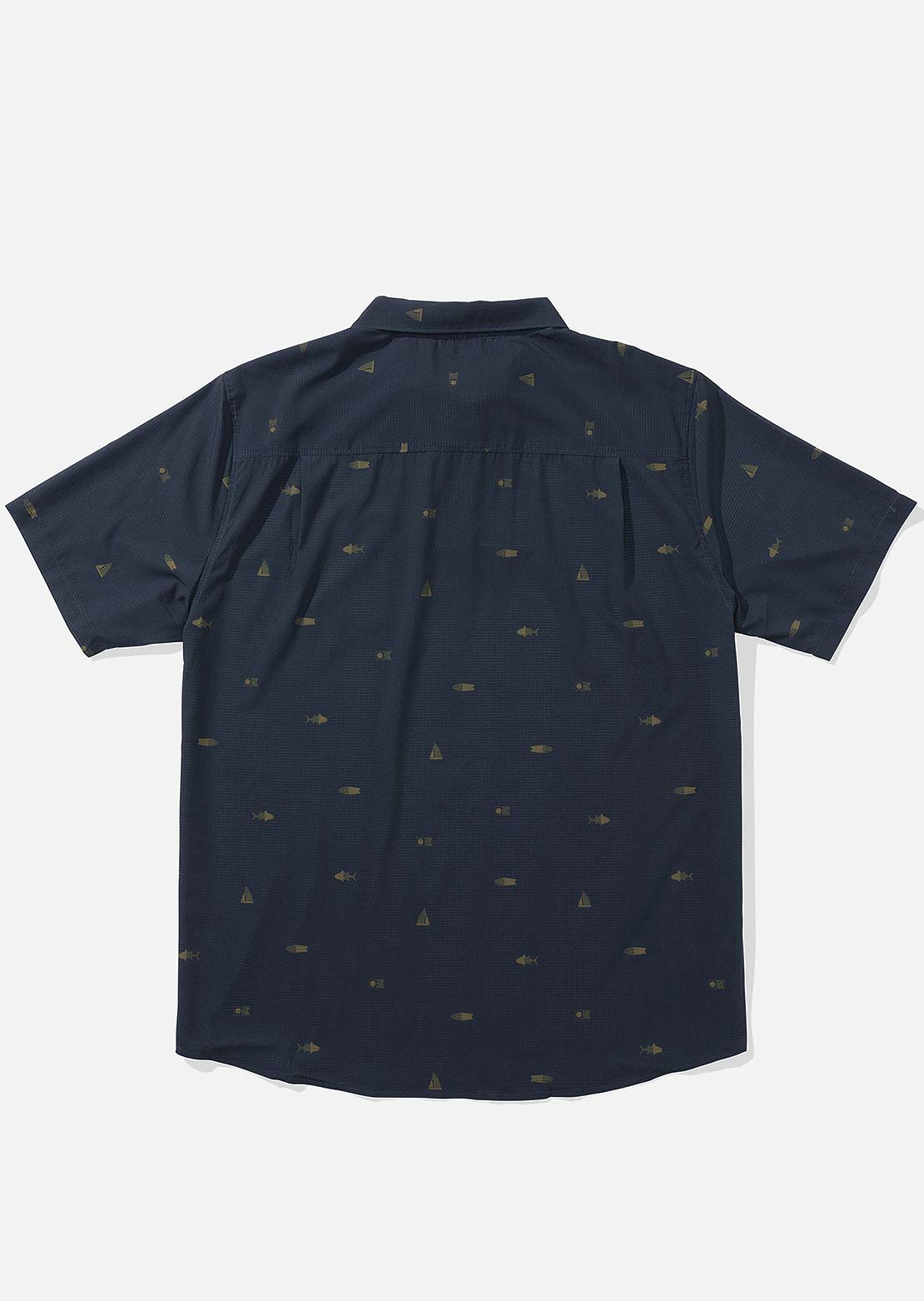 Salty Crew Men&#39;s Mayday Perf Tech Polo Navy
