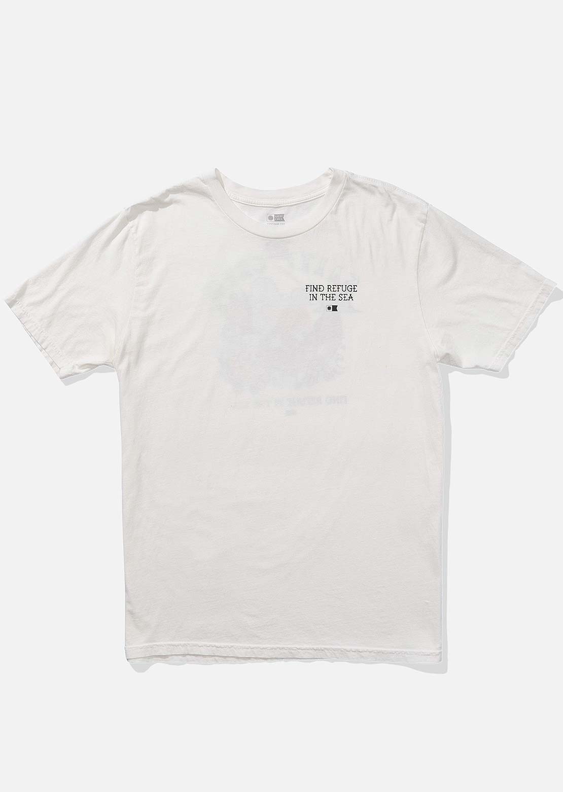 Salty Crew Men&#39;s Old School Vintage T-Shirt Off White