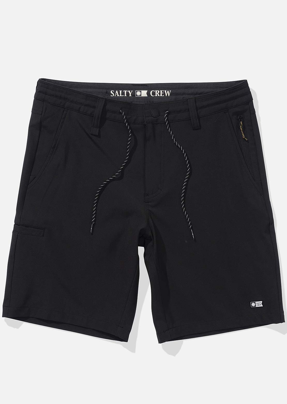 Salty Crew Men&#39;s Seaward 19 Utility Shorts Coal