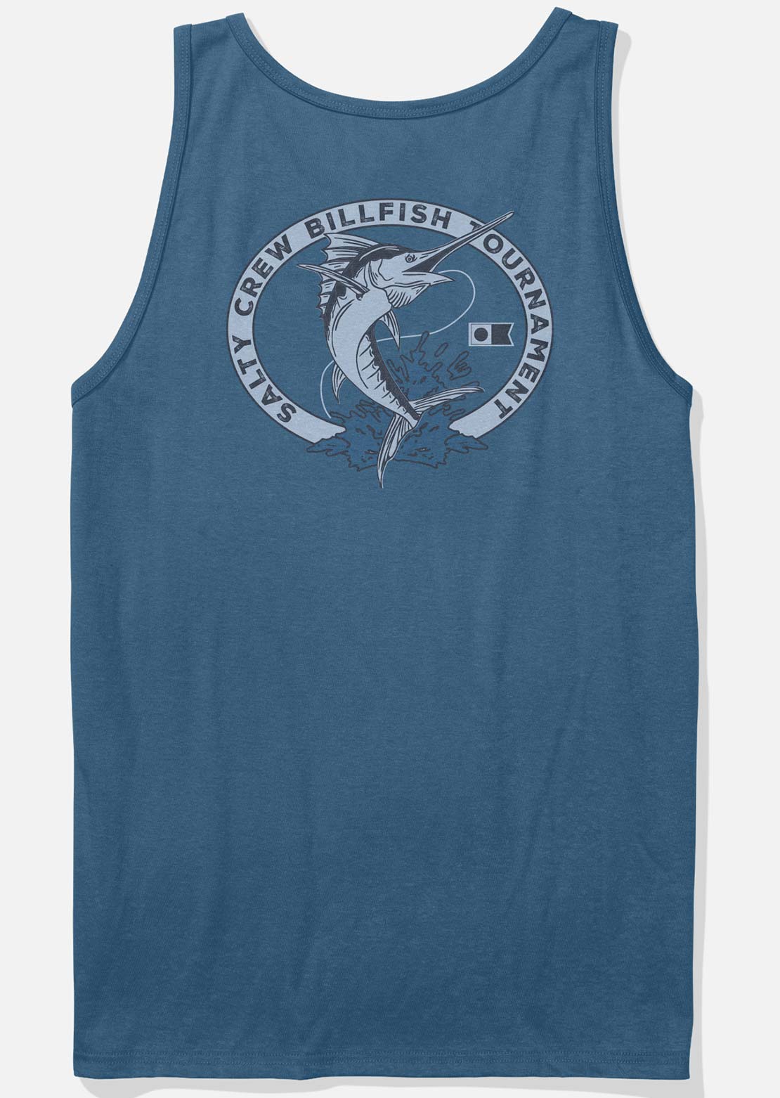 Salty Crew Men's Shootout Tank Cast Blue