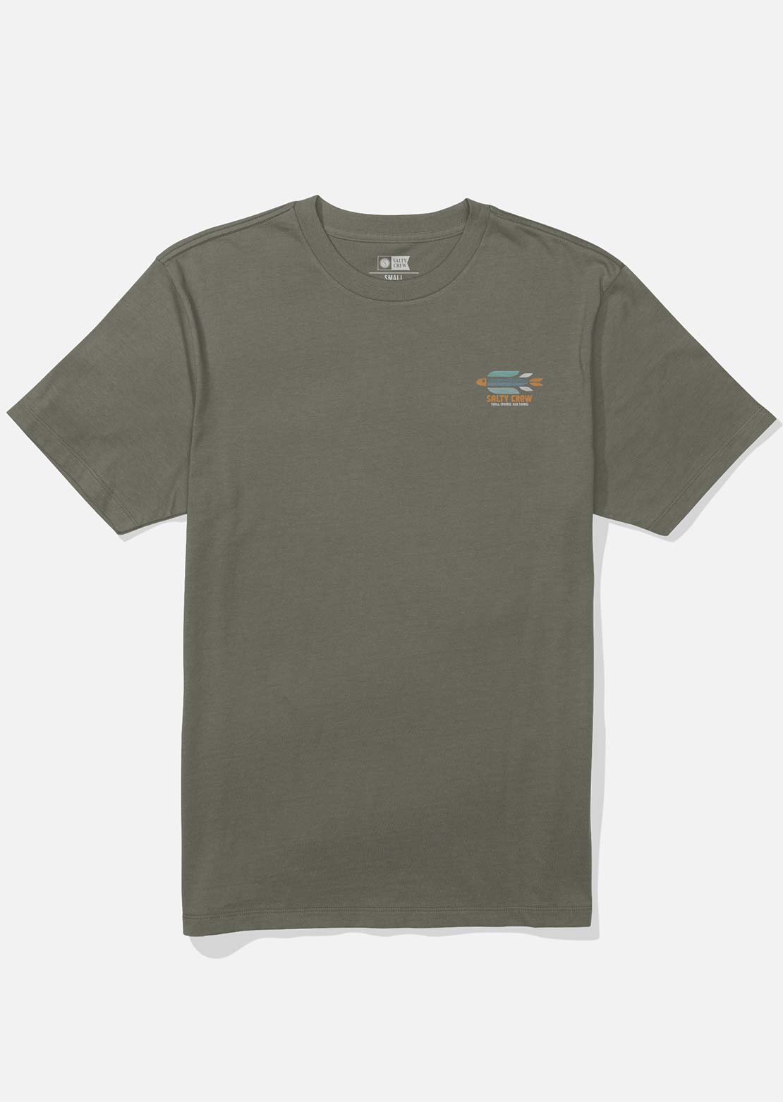 Salty Crew Men's Torpedo T-Shirt Dusty Olive