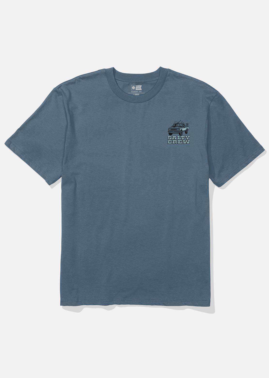 Salty Crew Men's Truck Stop Classic T-Shirt Slate