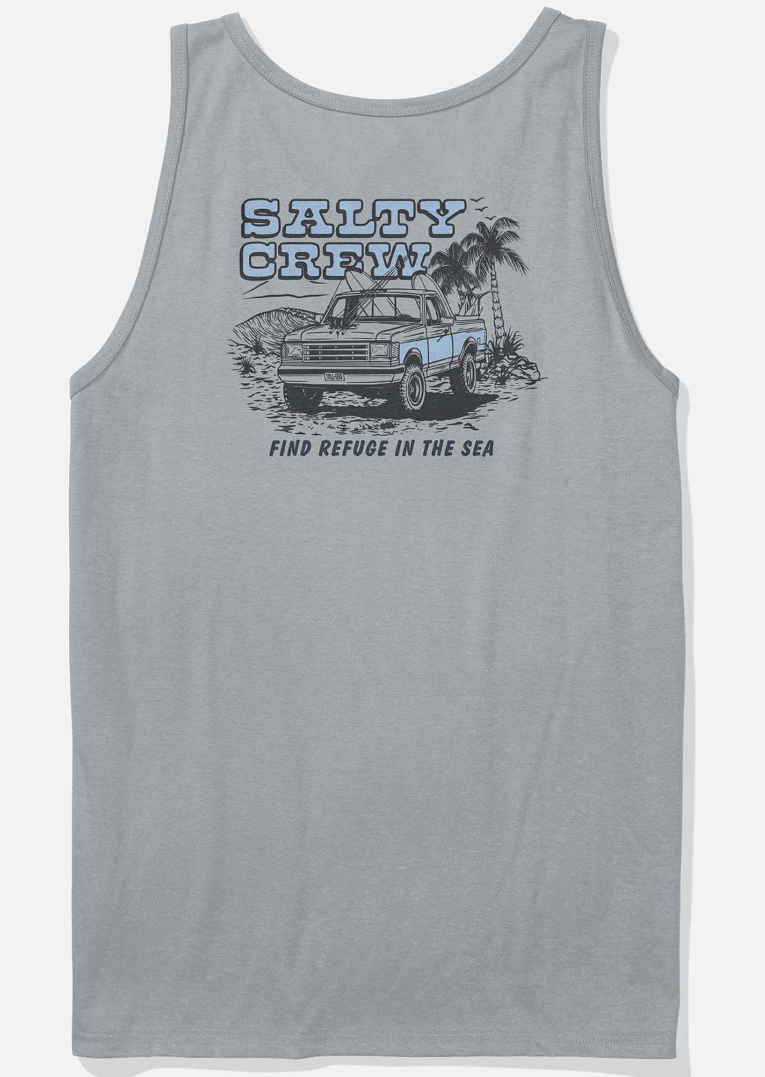 Salty Crew Men's Truck Stop Tank Quarry