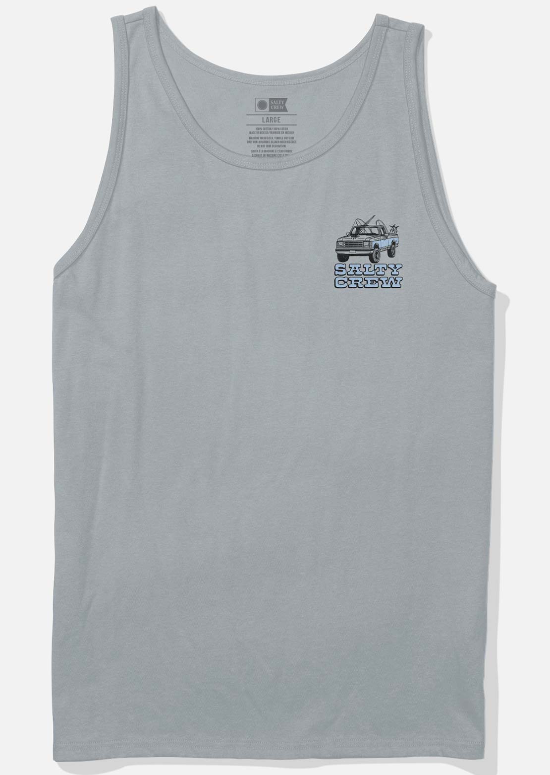 Salty Crew Men's Truck Stop Tank Quarry