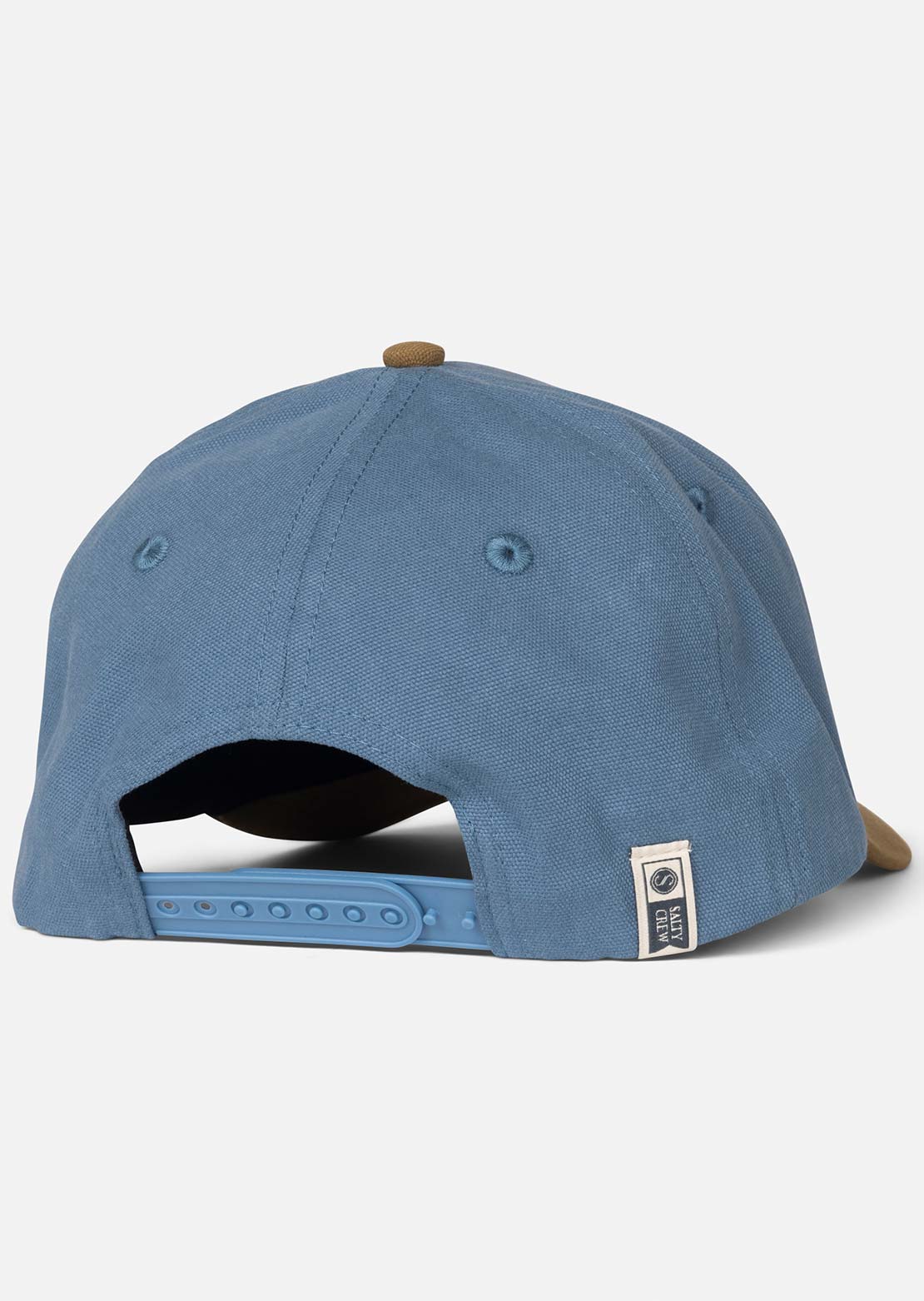 Salty Crew Men's Upstream Strapback Cap Slate Khaki