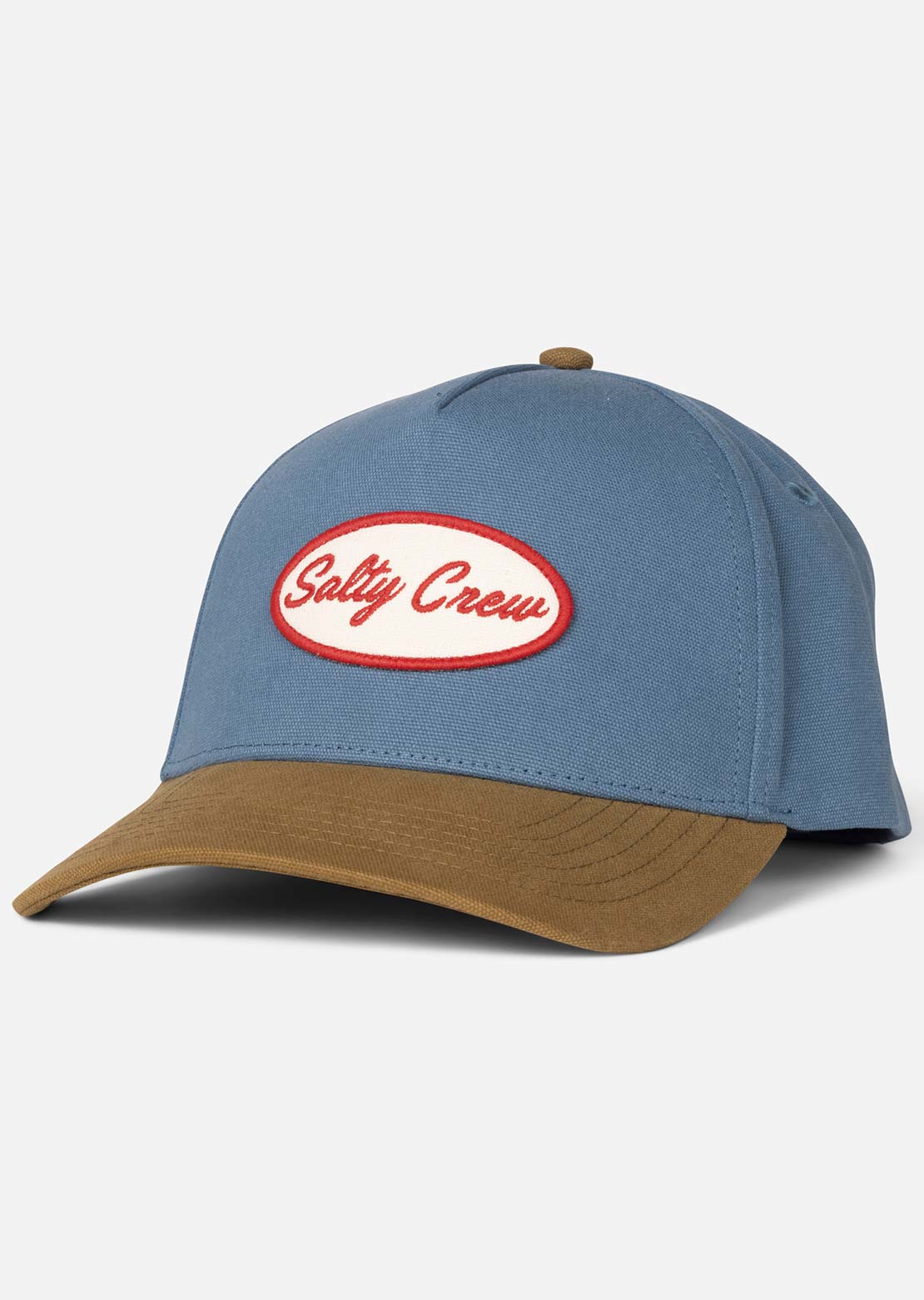 Salty Crew Men's Upstream Strapback Cap Slate Khaki