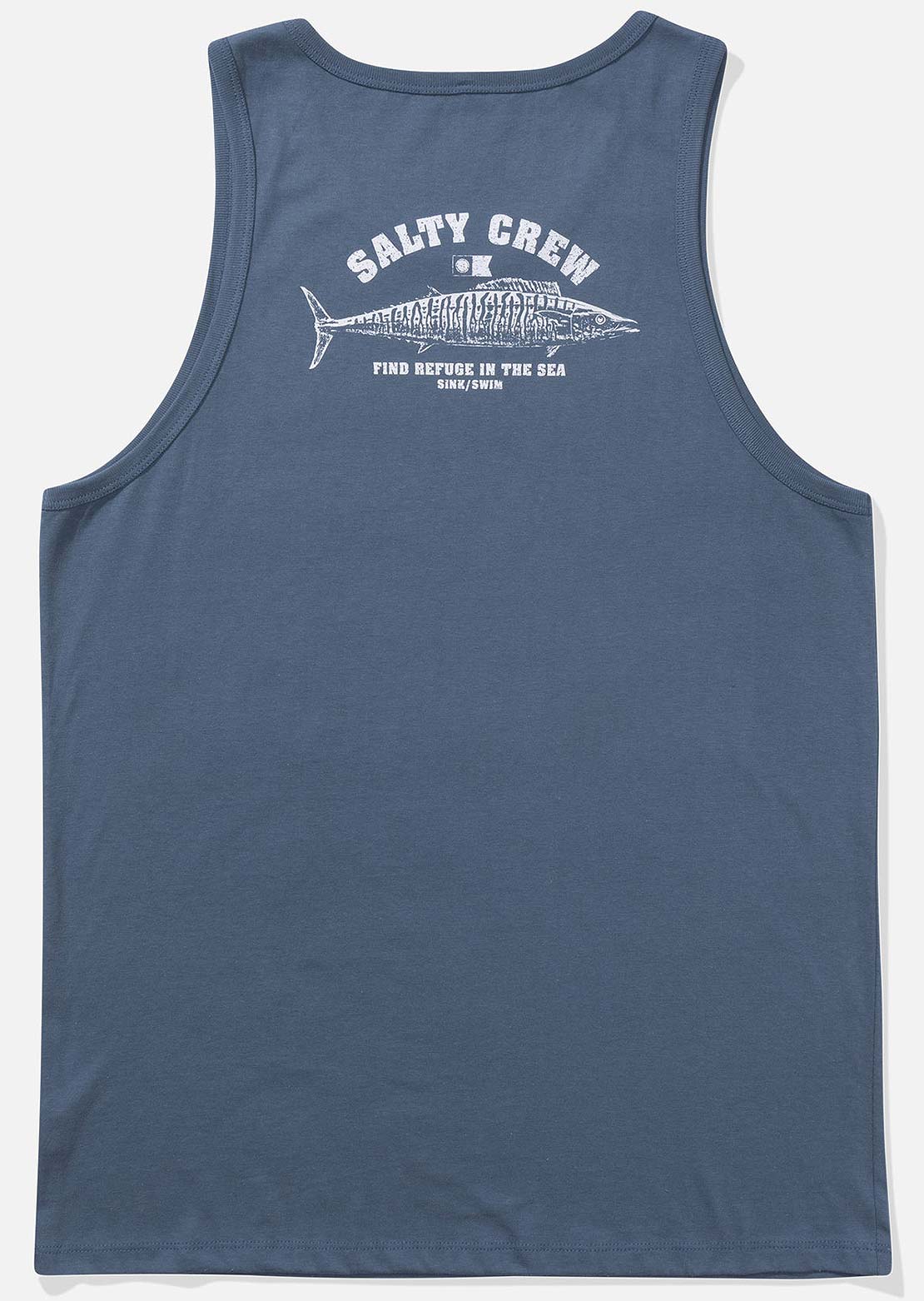 Salty Crew Men&#39;s Wahoo Stamp Tank Slate