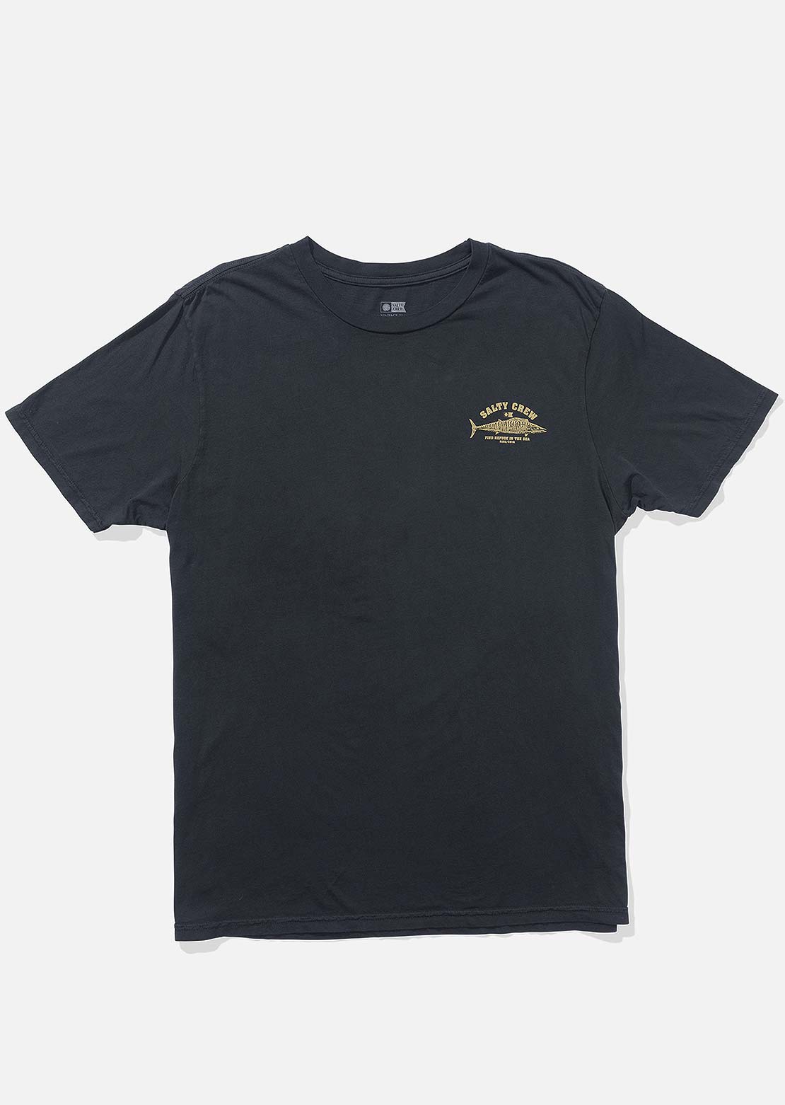 Salty Crew Men&#39;s Wahoo Stamp Vintage T-Shirt Vintage Black