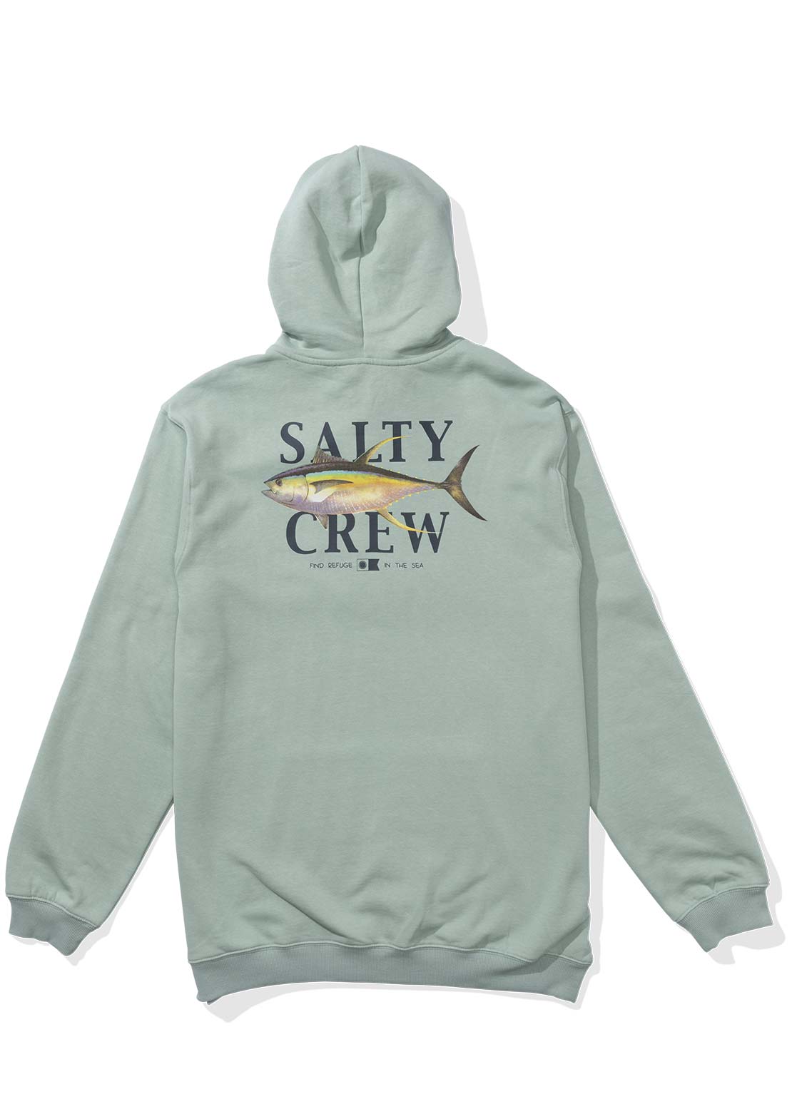 Salty Crew Men&#39;s Yellowfin Fleece Hood Mackerel