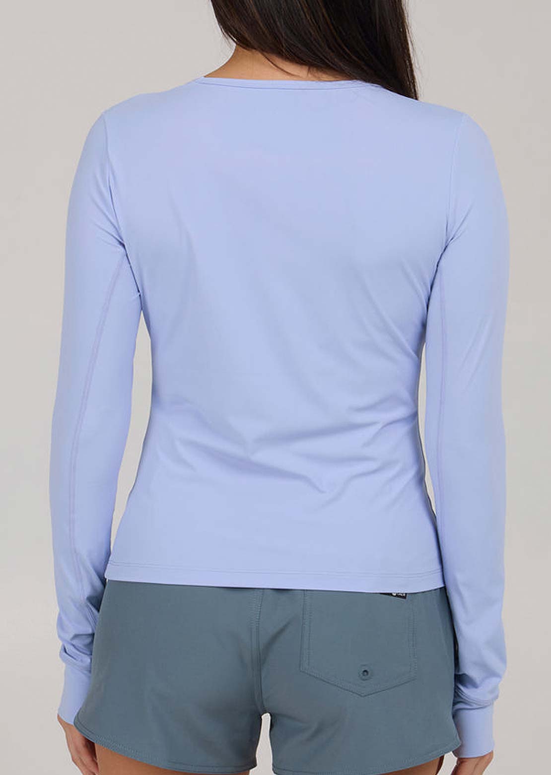 Salty Crew Women&#39;s Alpha Rashguard Violet Blue