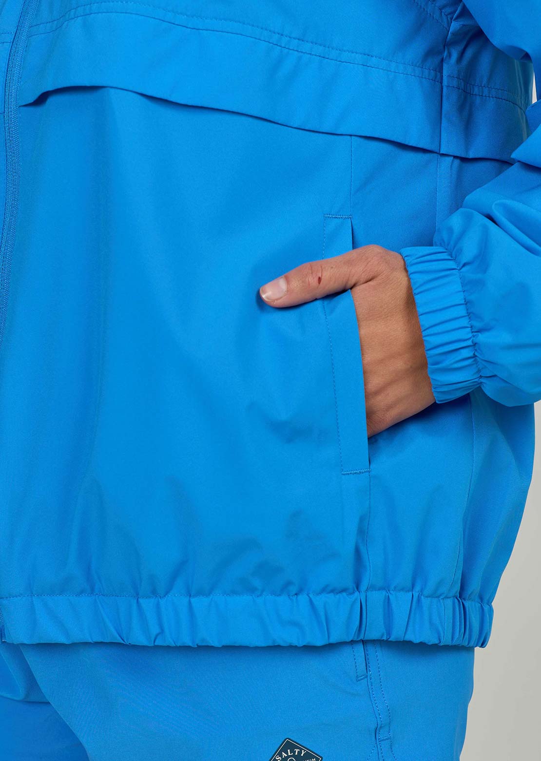 Salty Crew Women's Barrier Windbreaker Bold Blue
