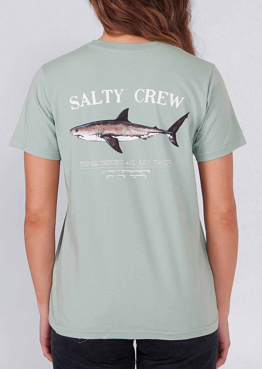 Salty Crew Women&#39;s Bruce Boyfriend T-Shirt Jade
