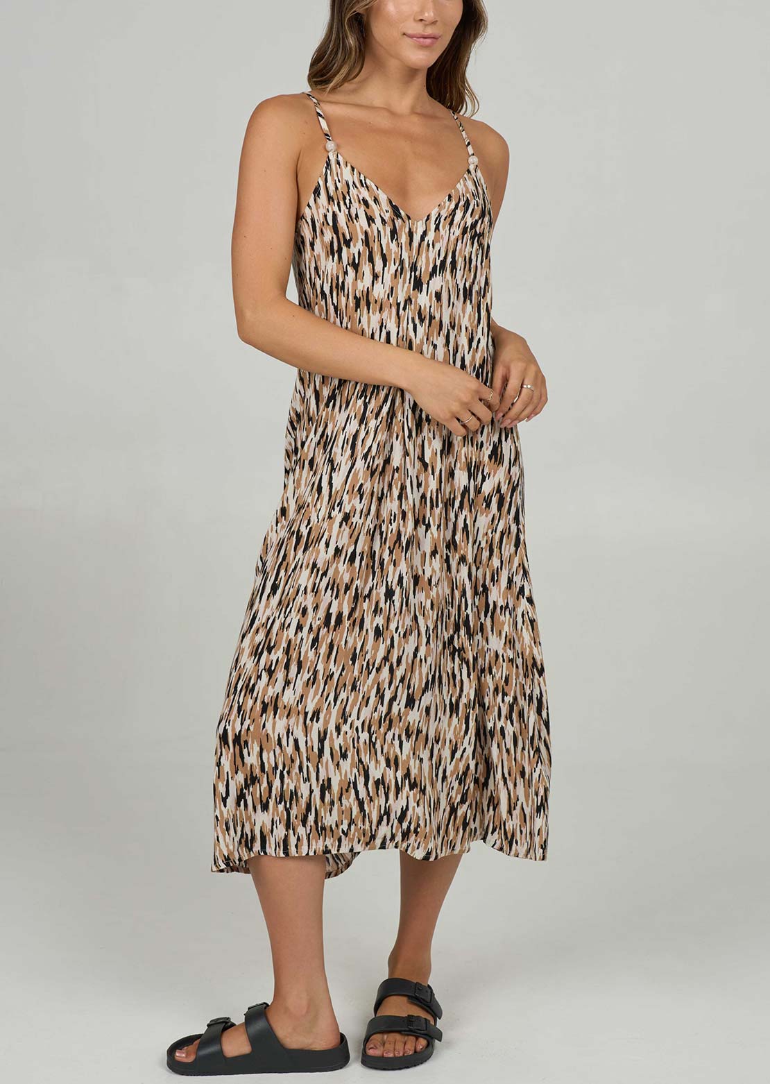 Salty Crew Women's Dreamland Midi Dress Sand Bar