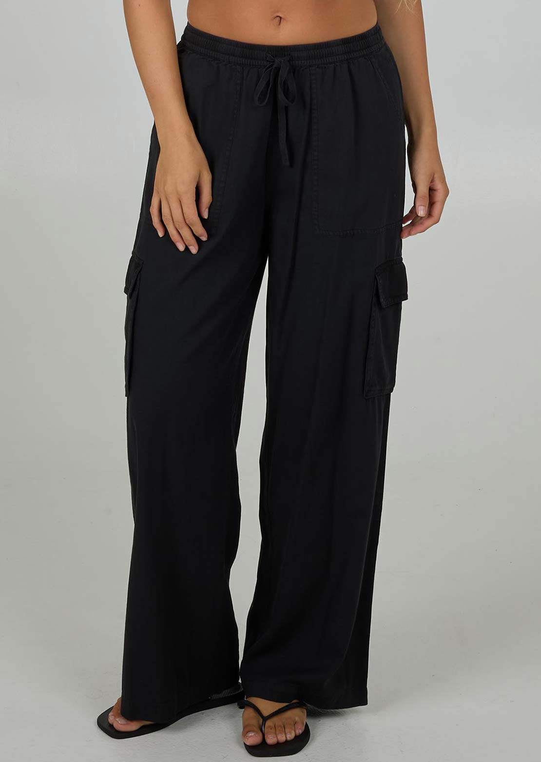 Salty Crew Women's Driftwood Pants Black