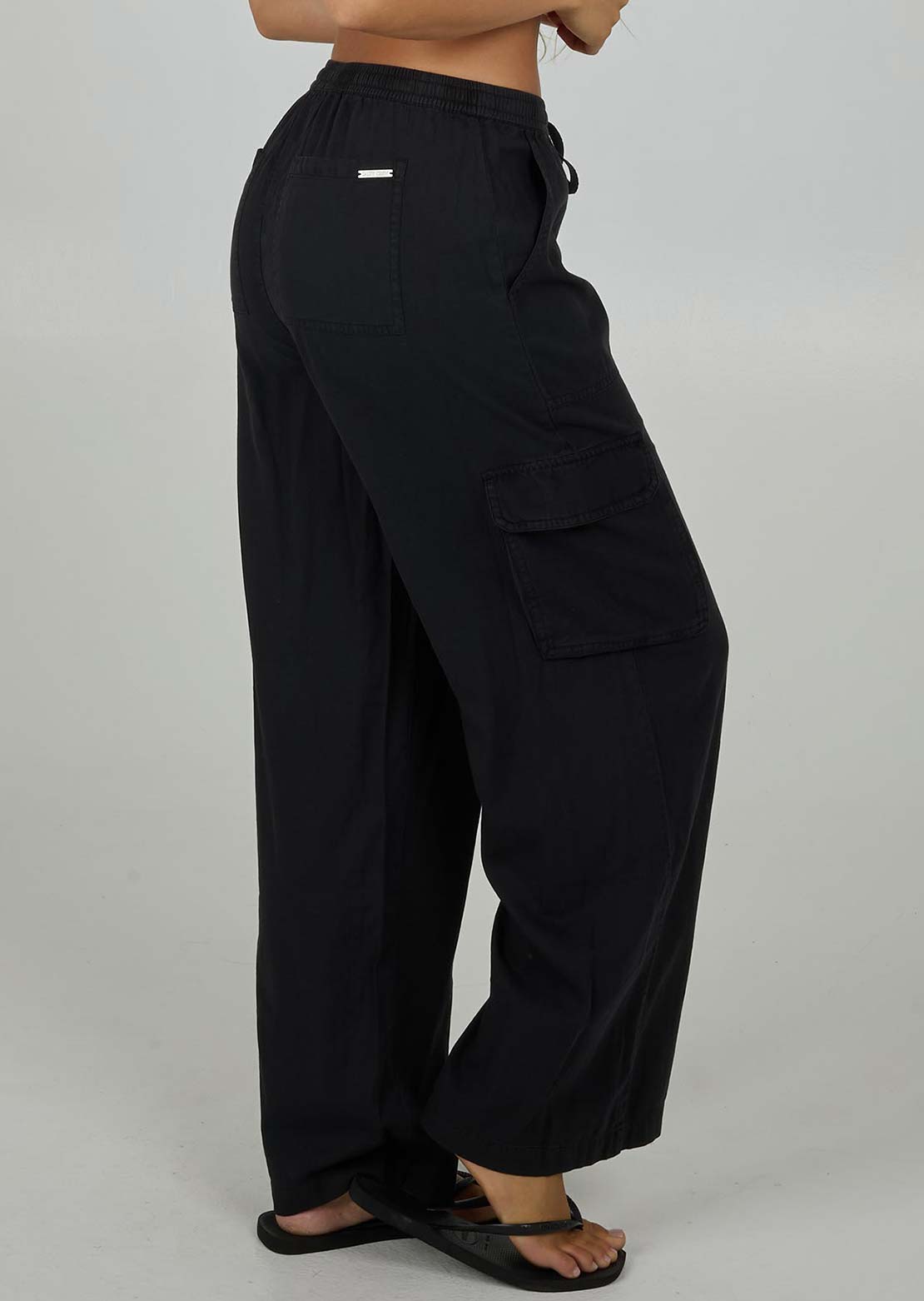 Salty Crew Women's Driftwood Pants Black