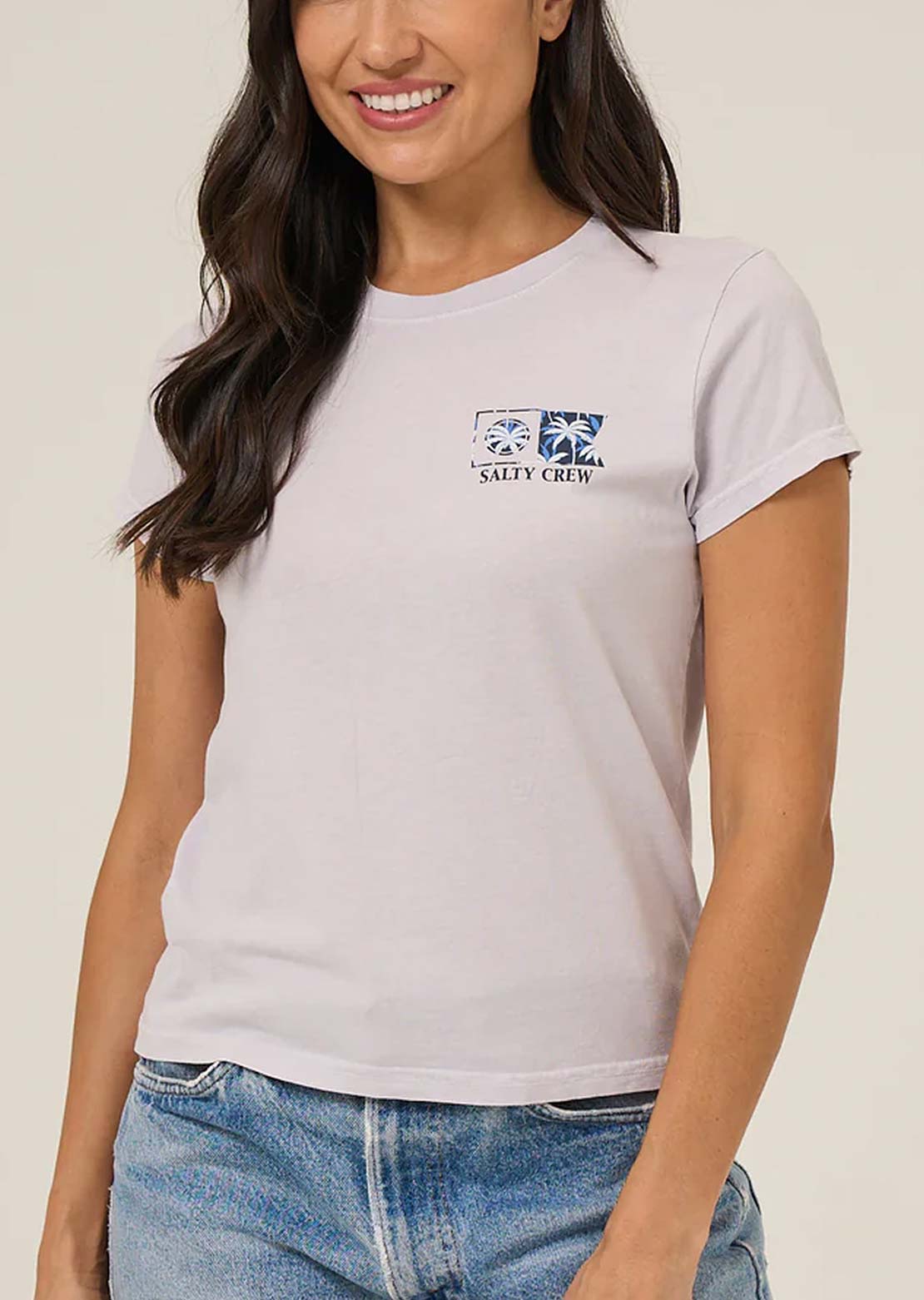 Salty Crew Women's Flagship Fill Modern T-Shirt