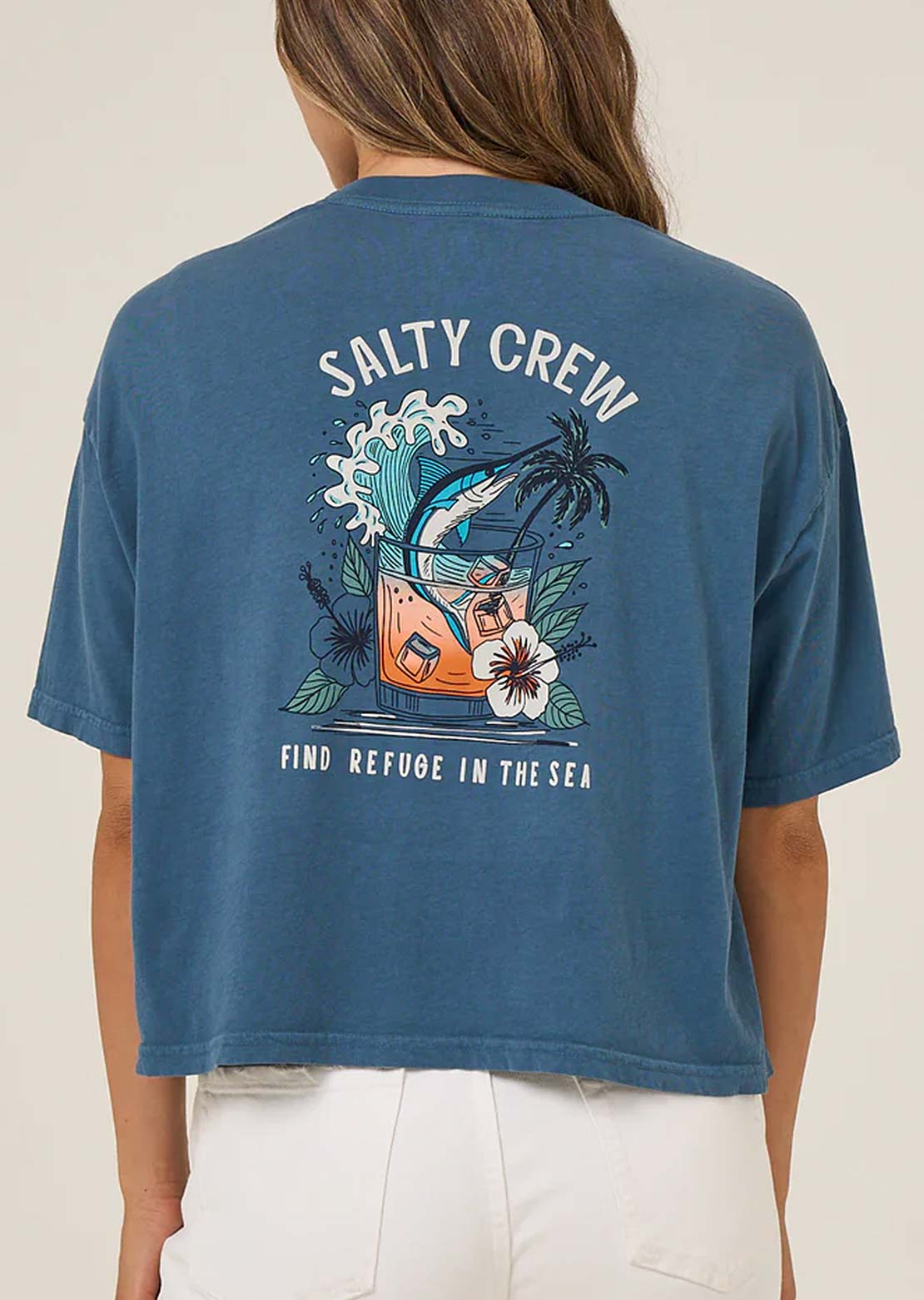 Salty Crew Women's Mai Tai Tails Skimmer T-Shirt