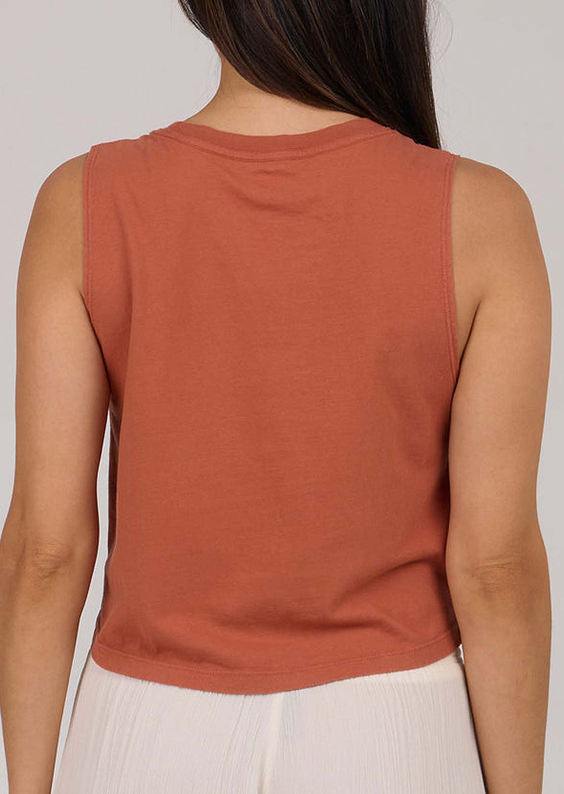 Salty Crew Women&#39;s Night Bite Cropped Tank Sierra