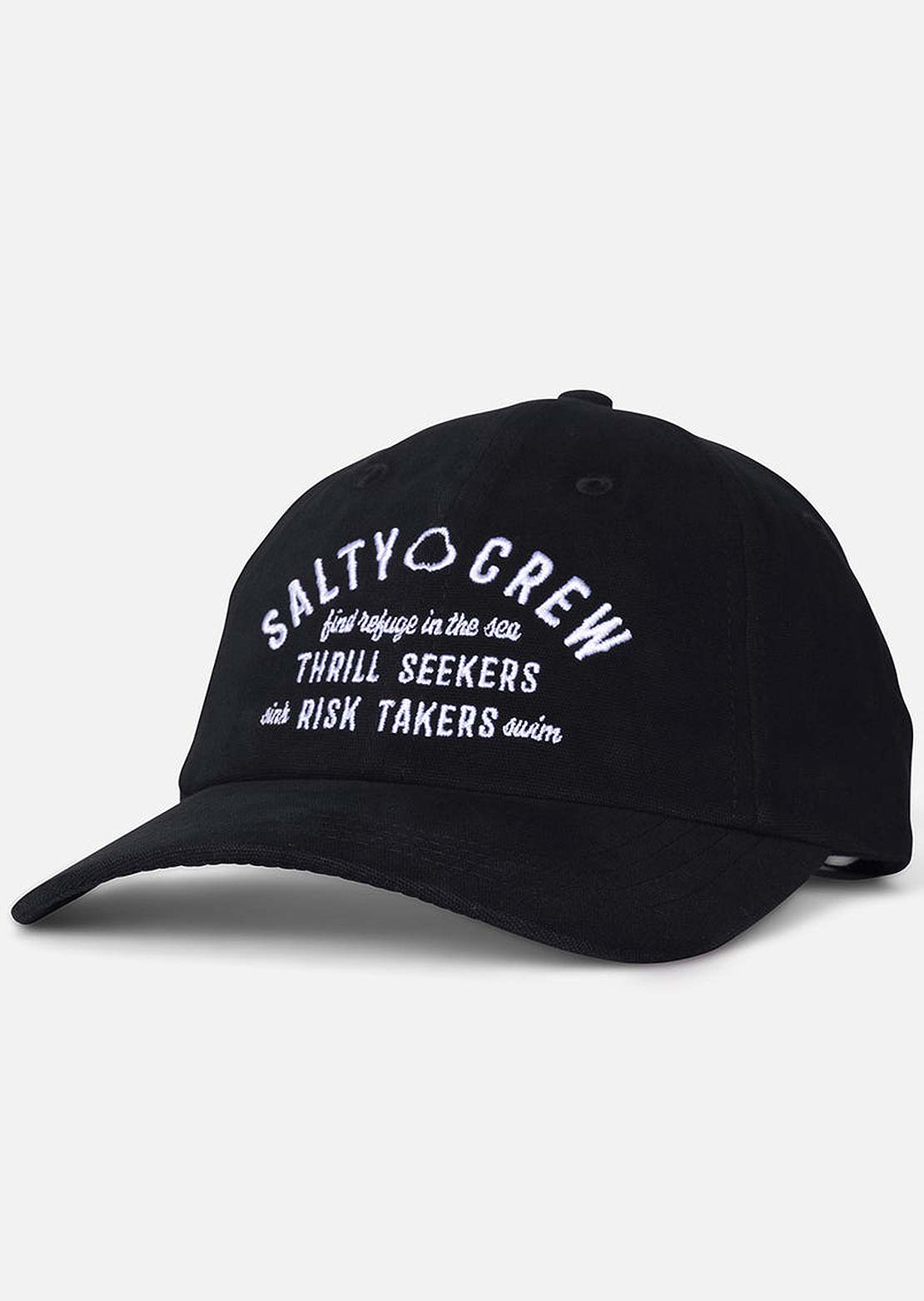 Salty Crew Women&#39;s Night Bite Dad Cap Black