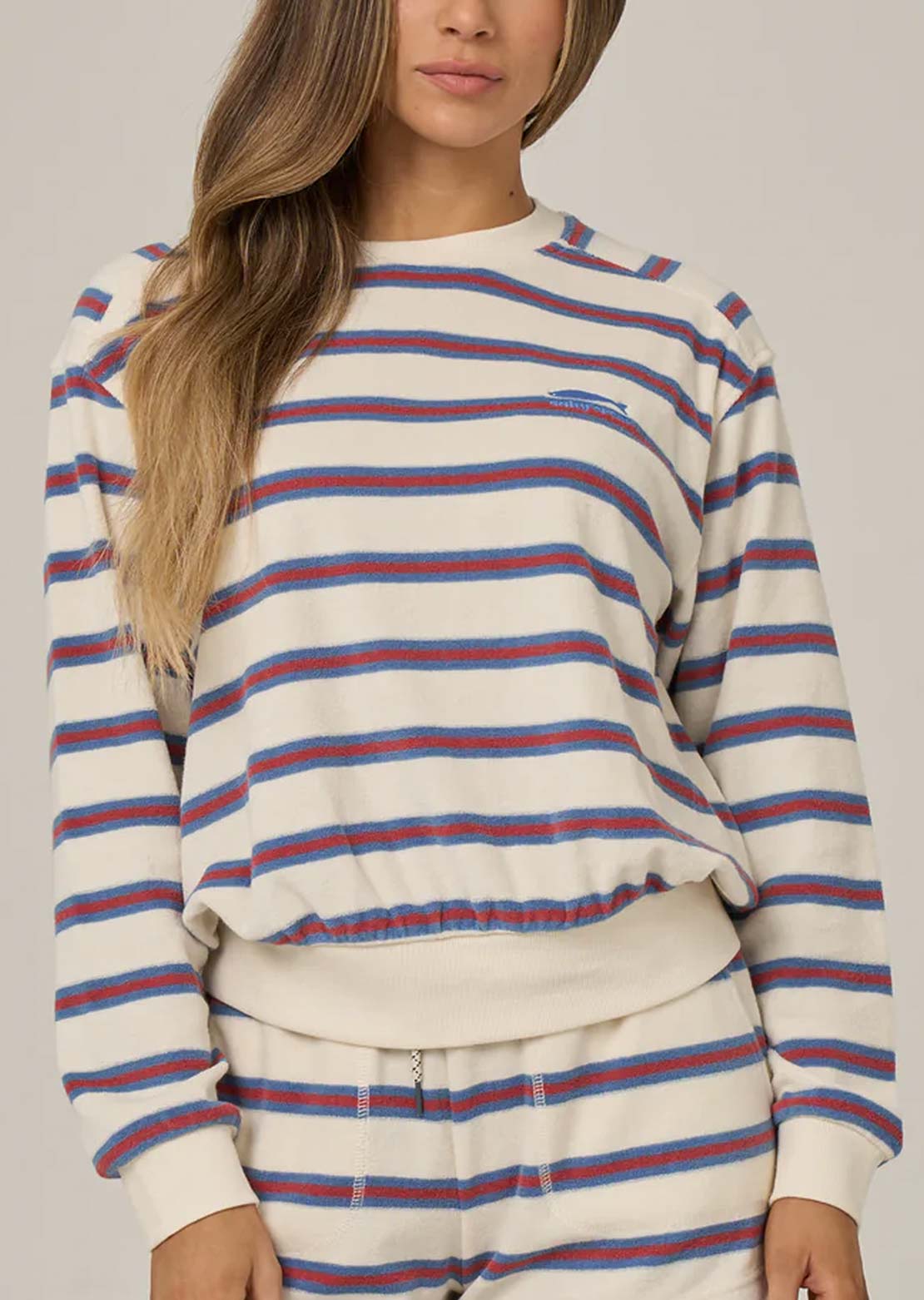 Salty Crew Women's Night N Day Crew Fleece Off White