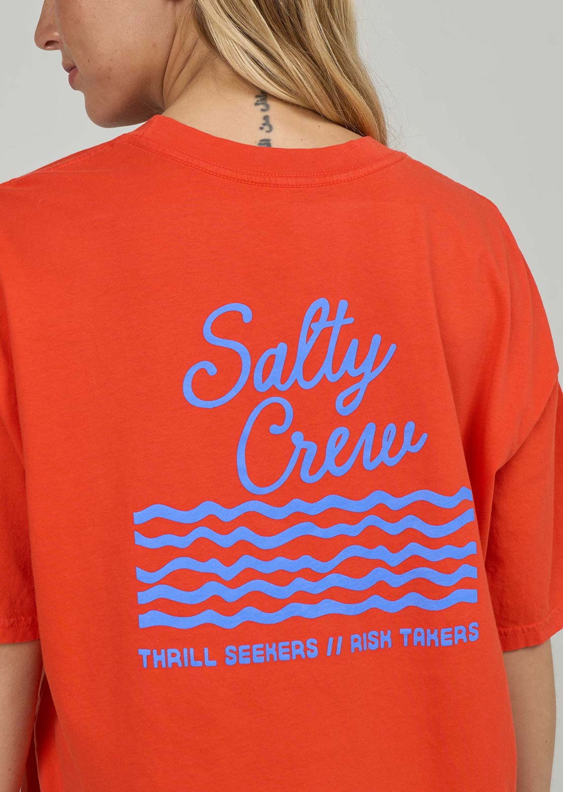 Salty Crew Women's Salty Skimmer T-Shirt Chili Pepper
