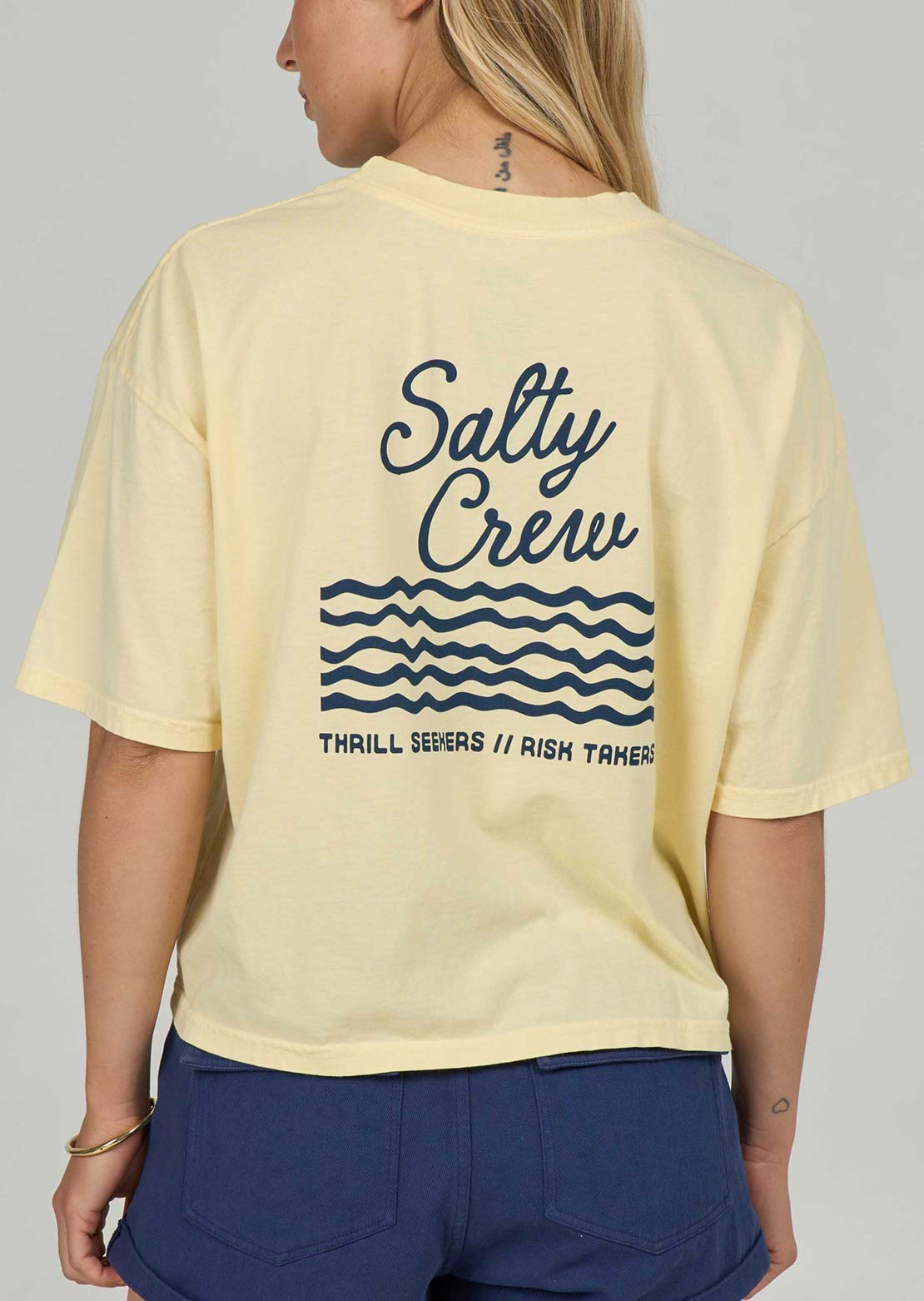 Salty Crew Women's Salty Skimmer T-Shirt Sunshine