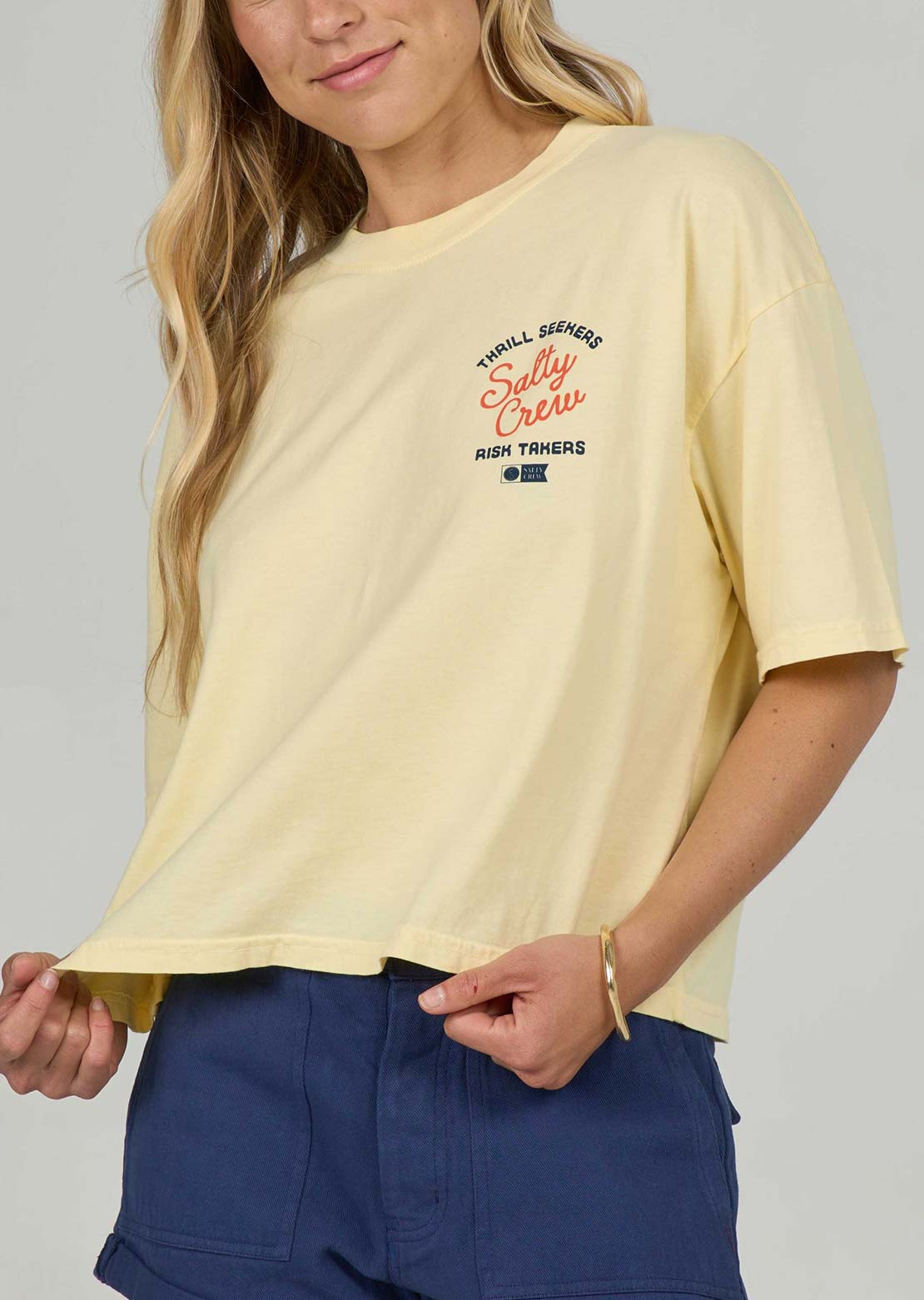 Salty Crew Women's Salty Skimmer T-Shirt Sunshine