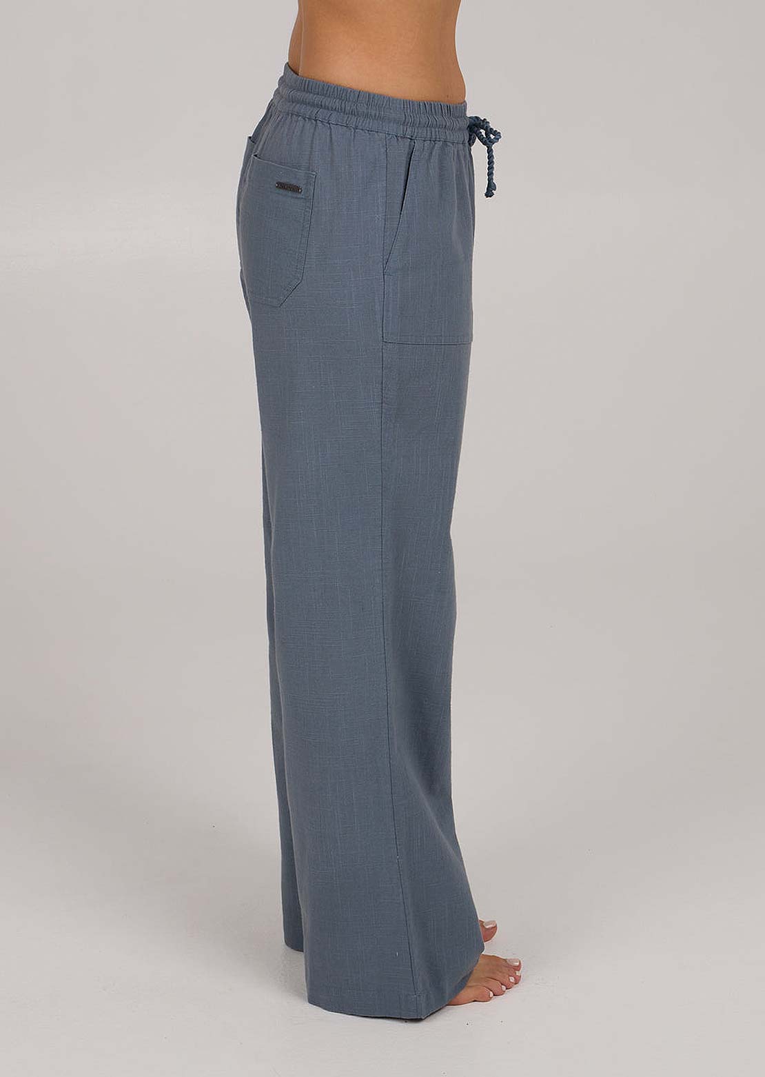Salty Crew Women&#39;s Shoreline Beach Pant Fin Blue