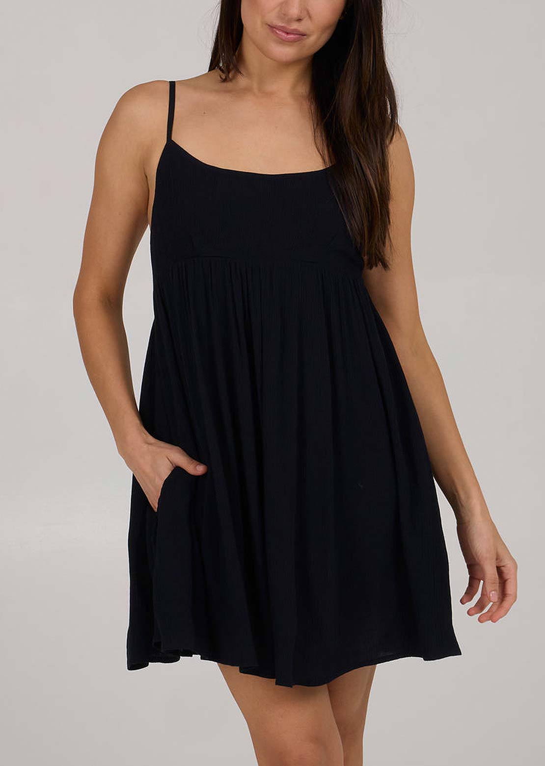 Salty Crew Women&#39;s Spring Tide Dress Black