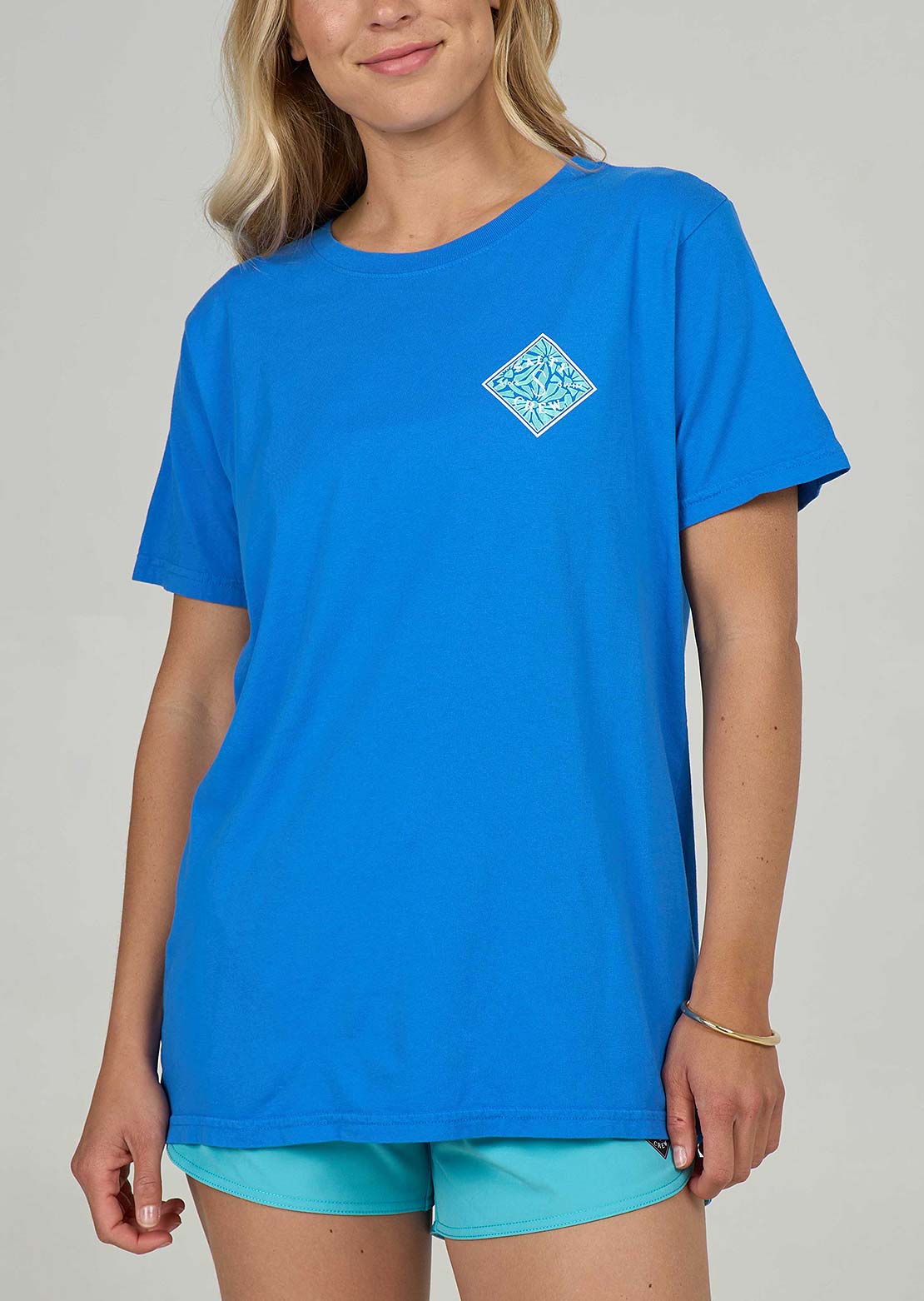 Salty Crew Women's Tippet Boyfriend T-Shirt Bold Blue