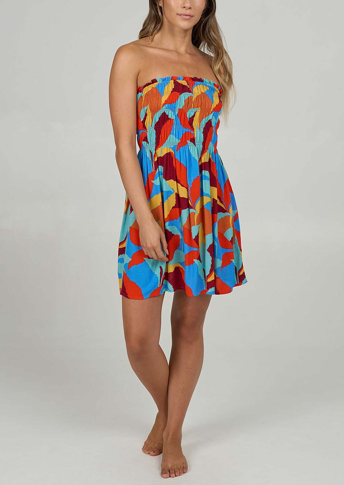Salty Crew Women's Windward Cover Up Dress Chili