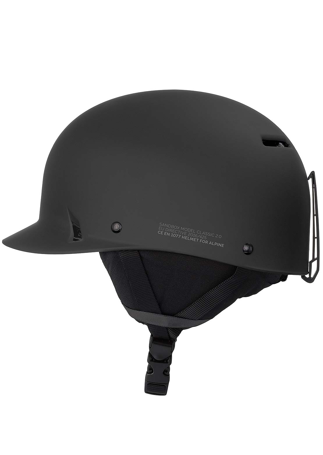Sandbox Classic 2.0 Fit System Snow Winter Helmet Black