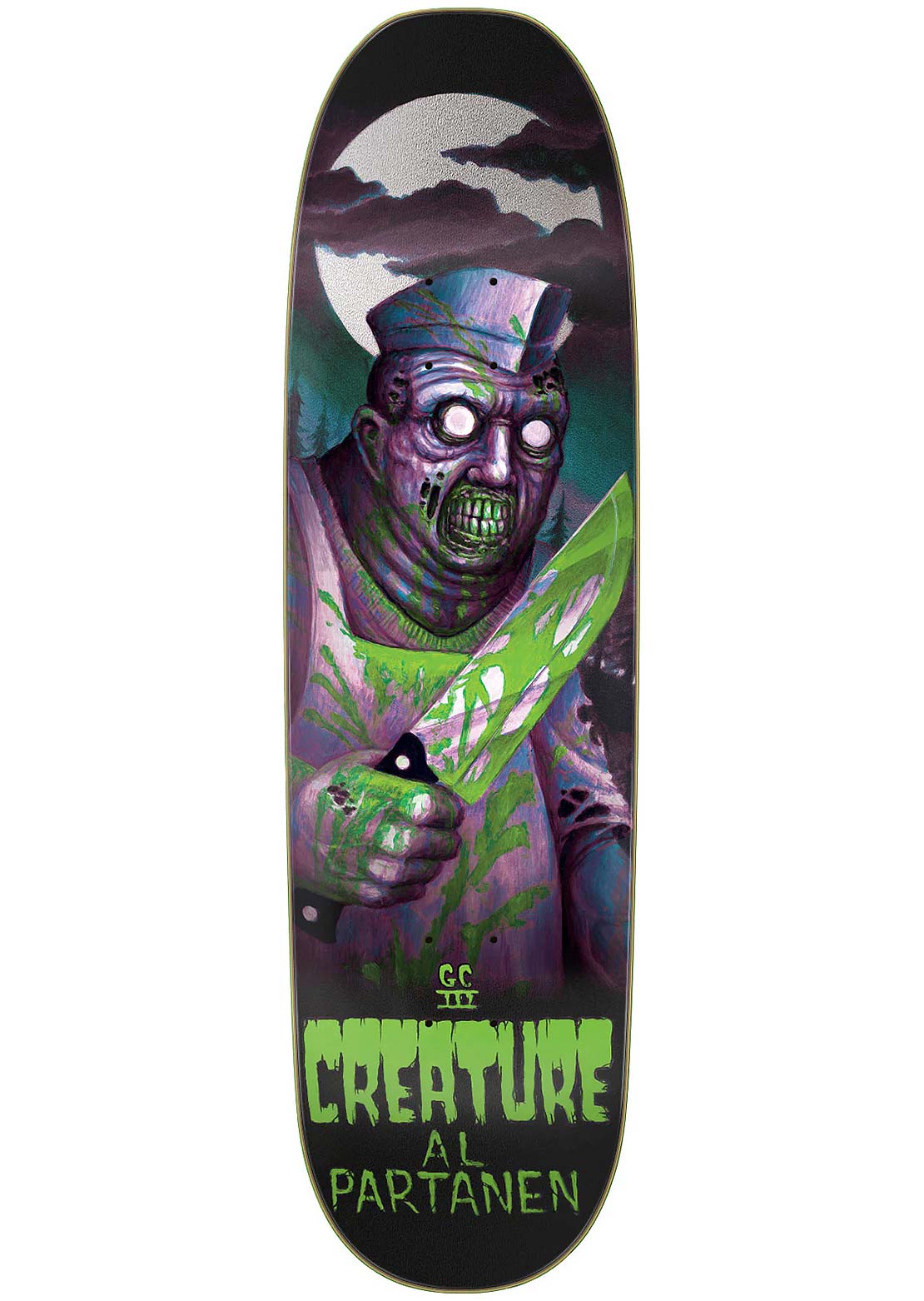 Creature Pro Partanen Feeding Time XX Skateboard Deck