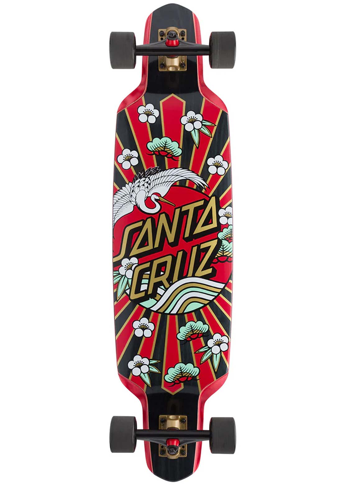 Santa Cruz Drop Down Crane Dot Complete Skateboard